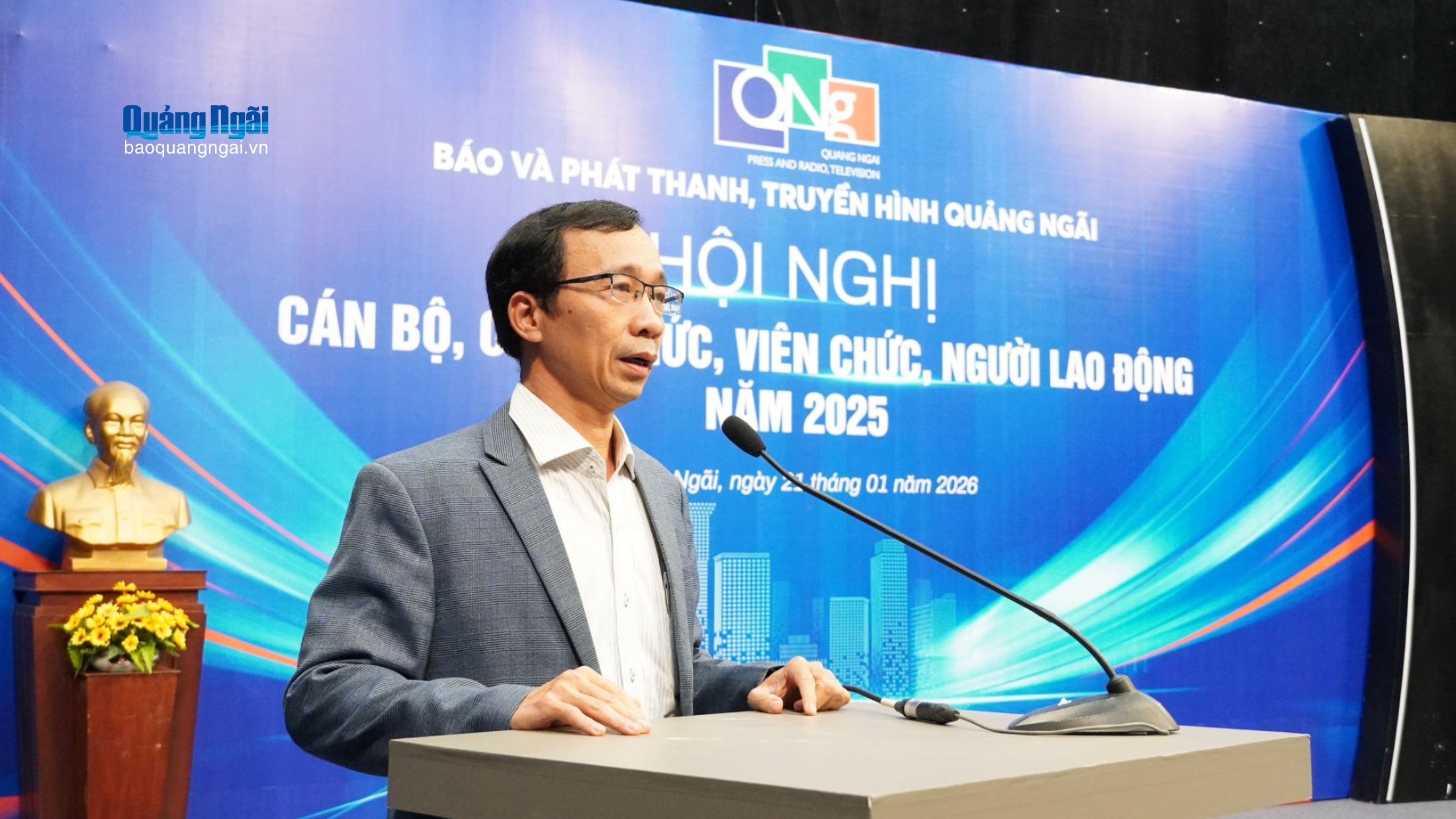 Báo và Phát thanh, truyền hình Quảng Ngãi: Hội nghị lấy ý kiến cử tri nơi công tác đối với người ứng cử đại biểu HĐND tỉnh