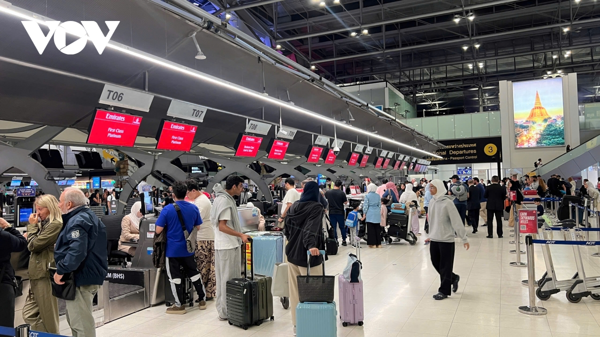 Ngành du lịch Thái Lan dần khởi sắc dịp cuối năm