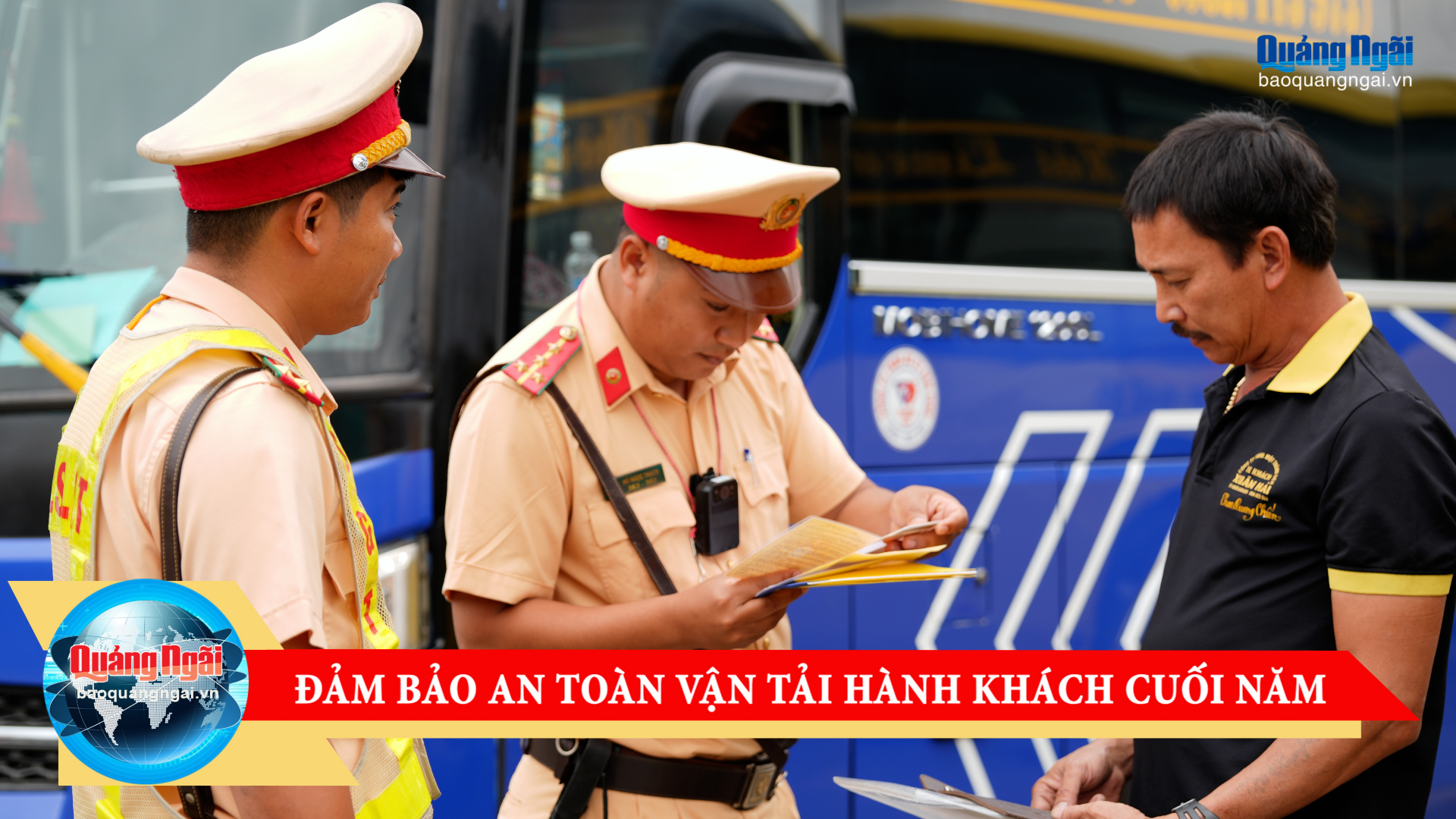 [Video]. Đảm bảo an toàn vận tải hành khách cuối năm