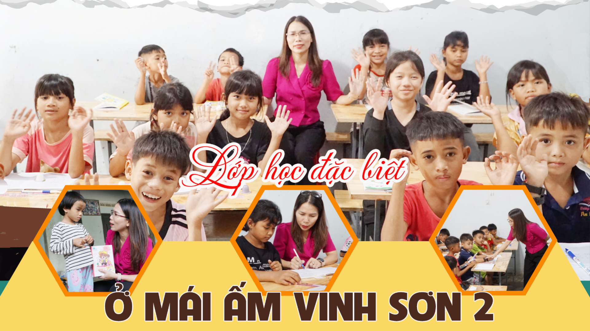 [Emagazine]. Lớp học đặc biệt ở Mái ấm Vinh Sơn 2