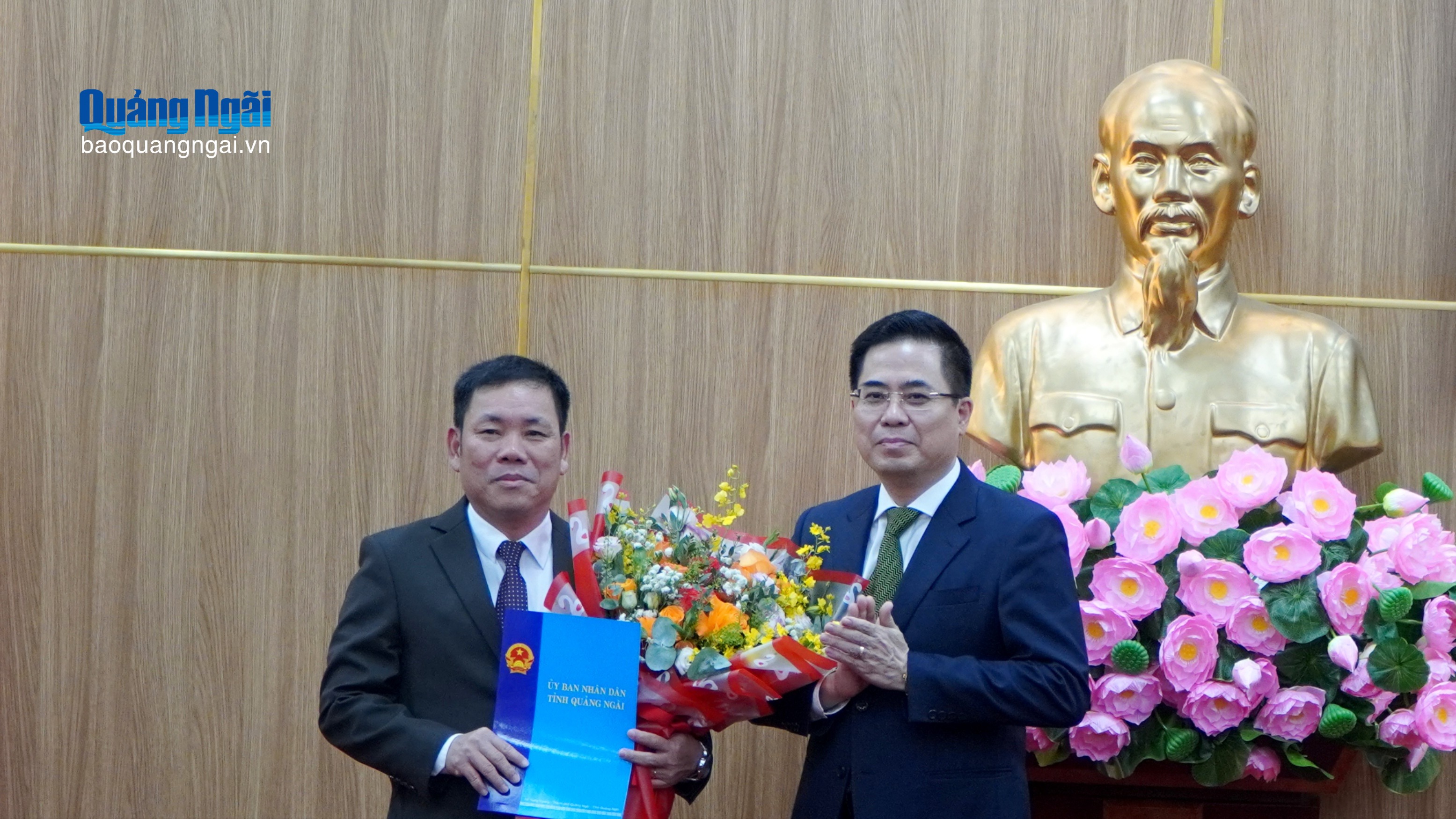 Đồng chí Nguyễn Văn Trọng được bổ nhiệm giữ chức Giám đốc Sở Tài chính