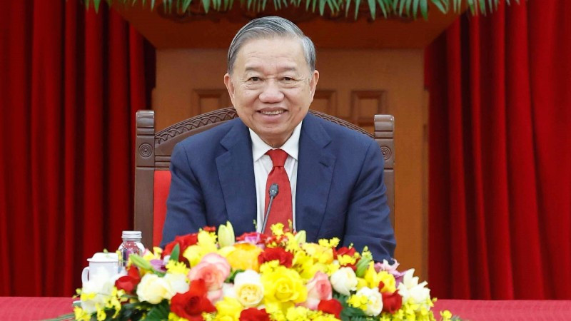 Tổng Bí thư Tô Lâm điện đàm với Bí thư thứ nhất, Chủ tịch Cuba Miguel Diaz-Canel