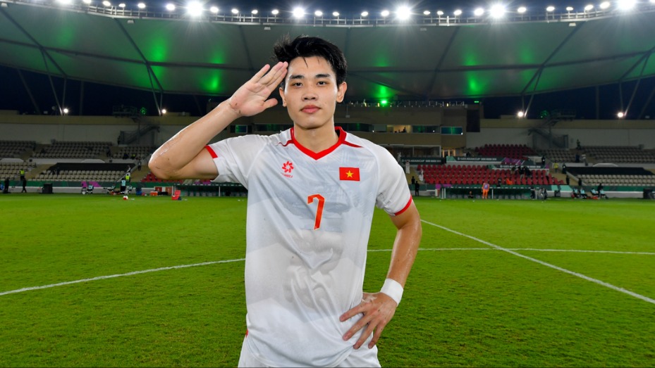 Đình Bắc được AFC đánh giá là ngôi sao nổi bật