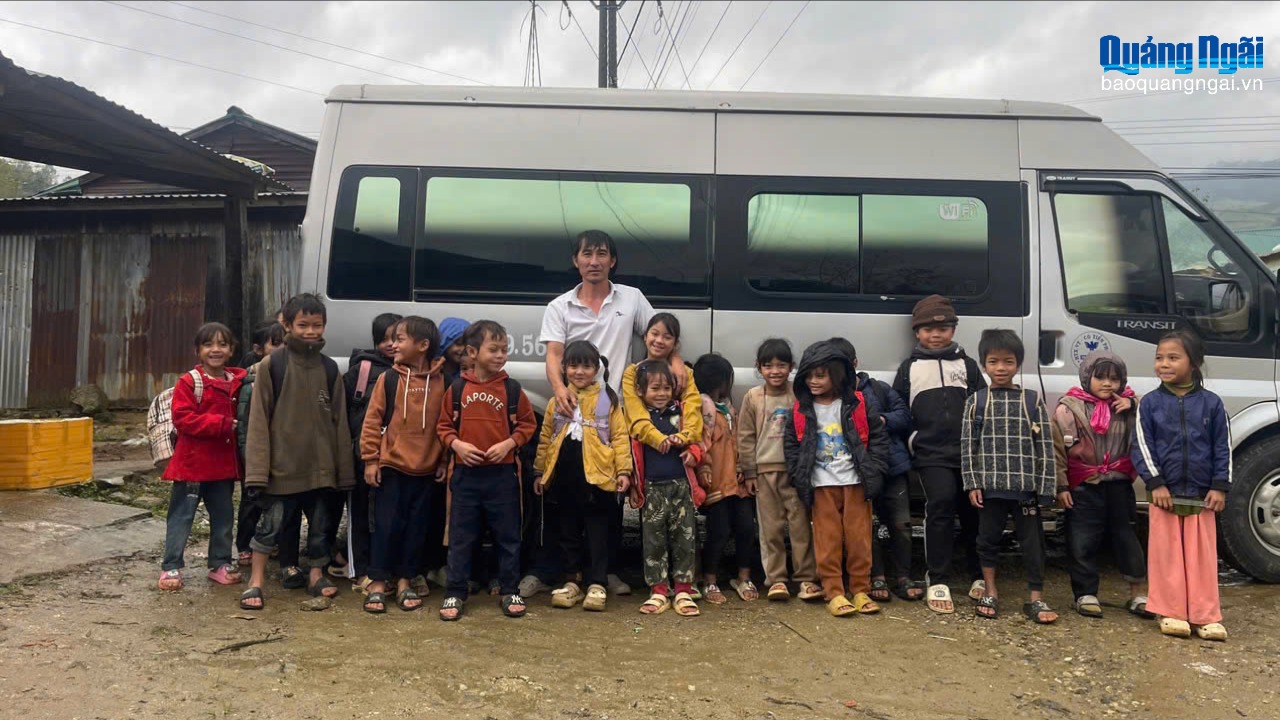 Chuyến xe đong đầy tình thương