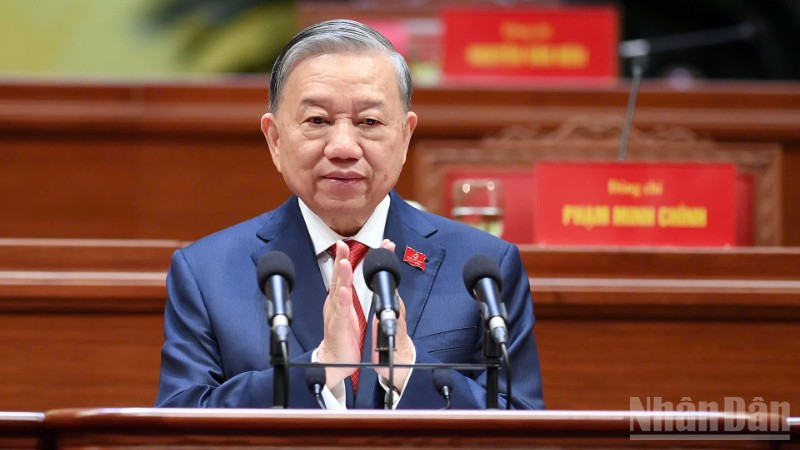 Điện, thư chúc mừng Tổng Bí thư Ban Chấp hành Trung ương Đảng Cộng sản Việt Nam khóa XIV Tô Lâm