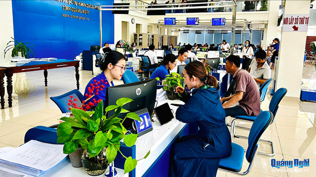 Hoạt động hành chính thông suốt, hiệu quả