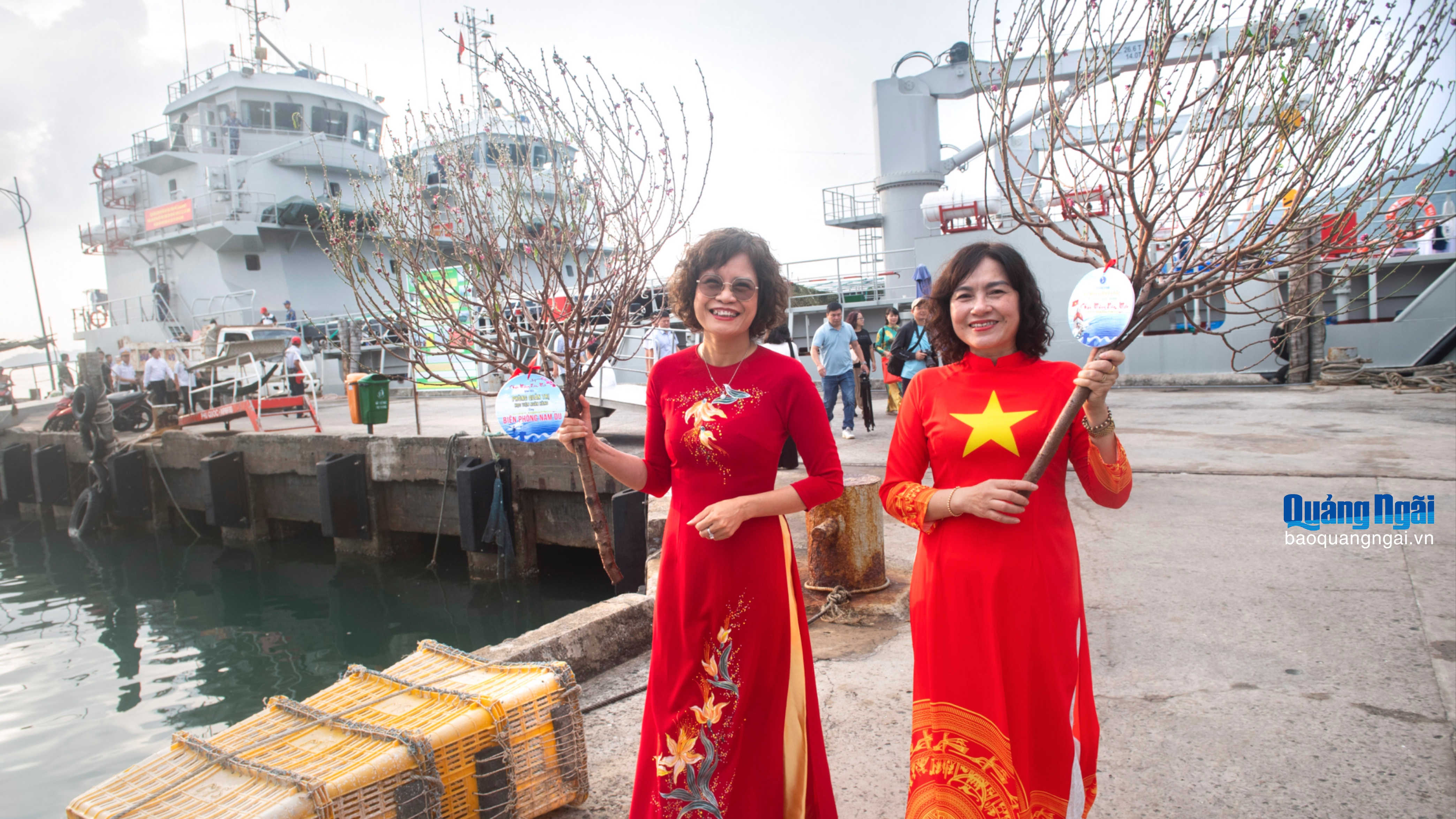 [Ảnh]. Tết sớm ở vùng biển Tây Nam