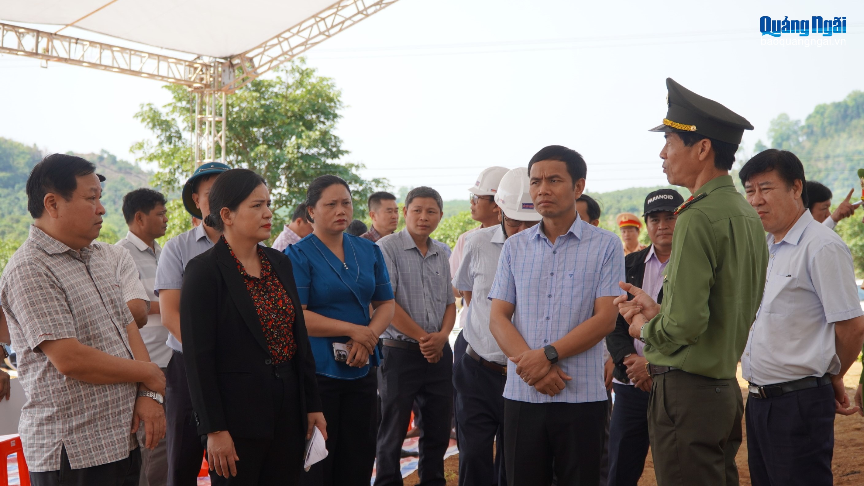 Sẵn sàng cho Lễ khởi công Trường phổ thông nội trú liên cấp TH-THCS tại các xã biên giới