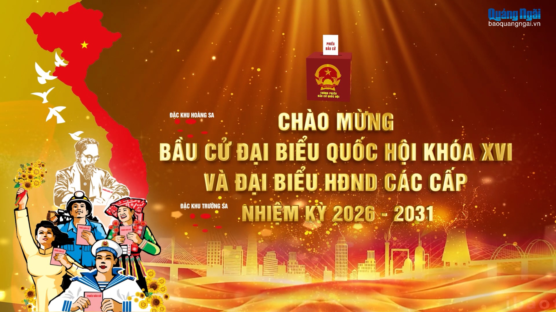 [Video]. Bản tin chào mừng bầu cử đại biểu Quốc hội khóa XVI và đại biểu HĐND các cấp nhiệm kỳ 2026 - 2031 (Số 05)