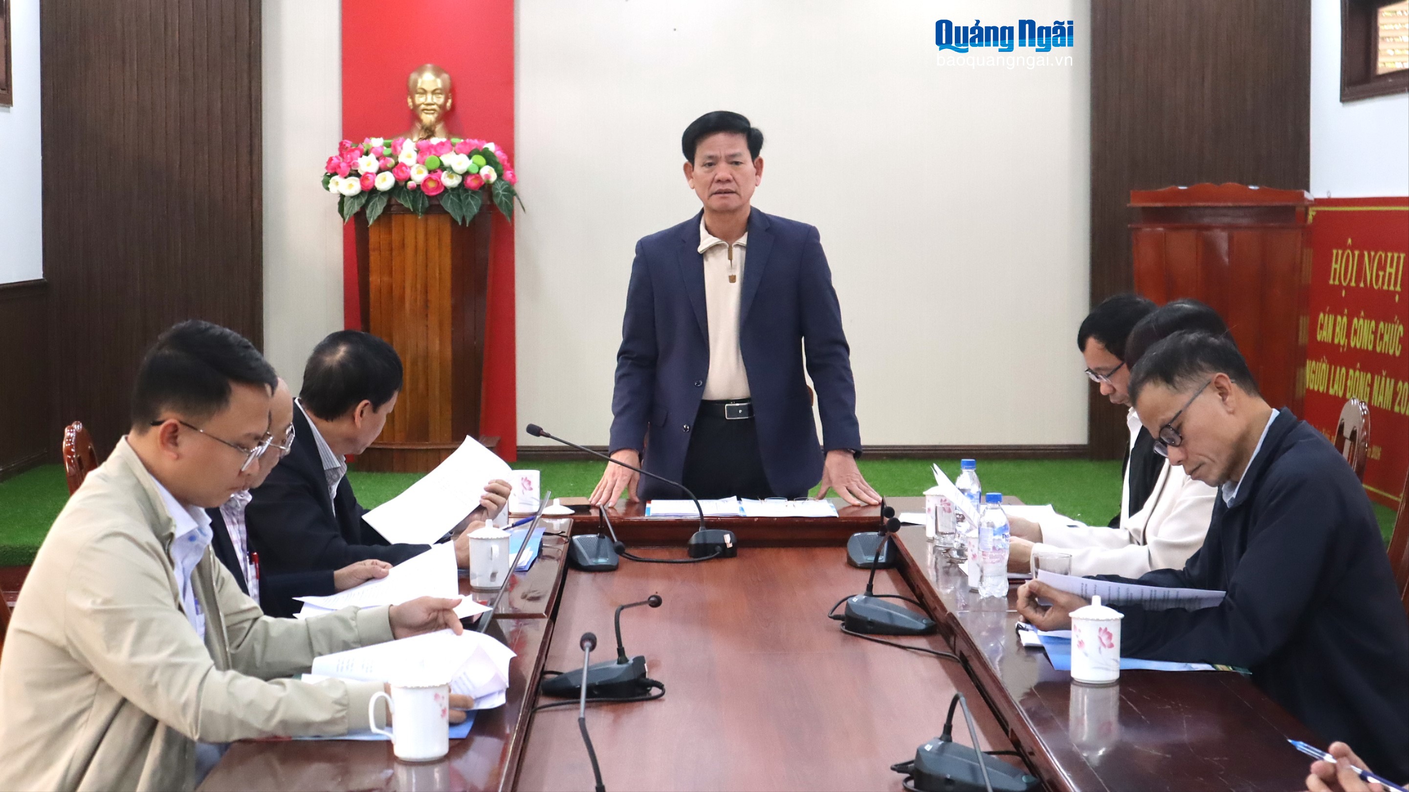 Thống nhất kết quả chấm Giải Búa liềm vàng tỉnh Quảng Ngãi lần thứ I - năm 2025