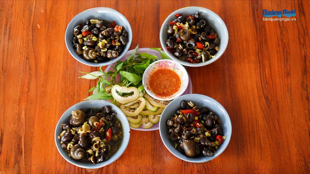 Ốc hút Hoa Sứ - Hương vị của ký ức