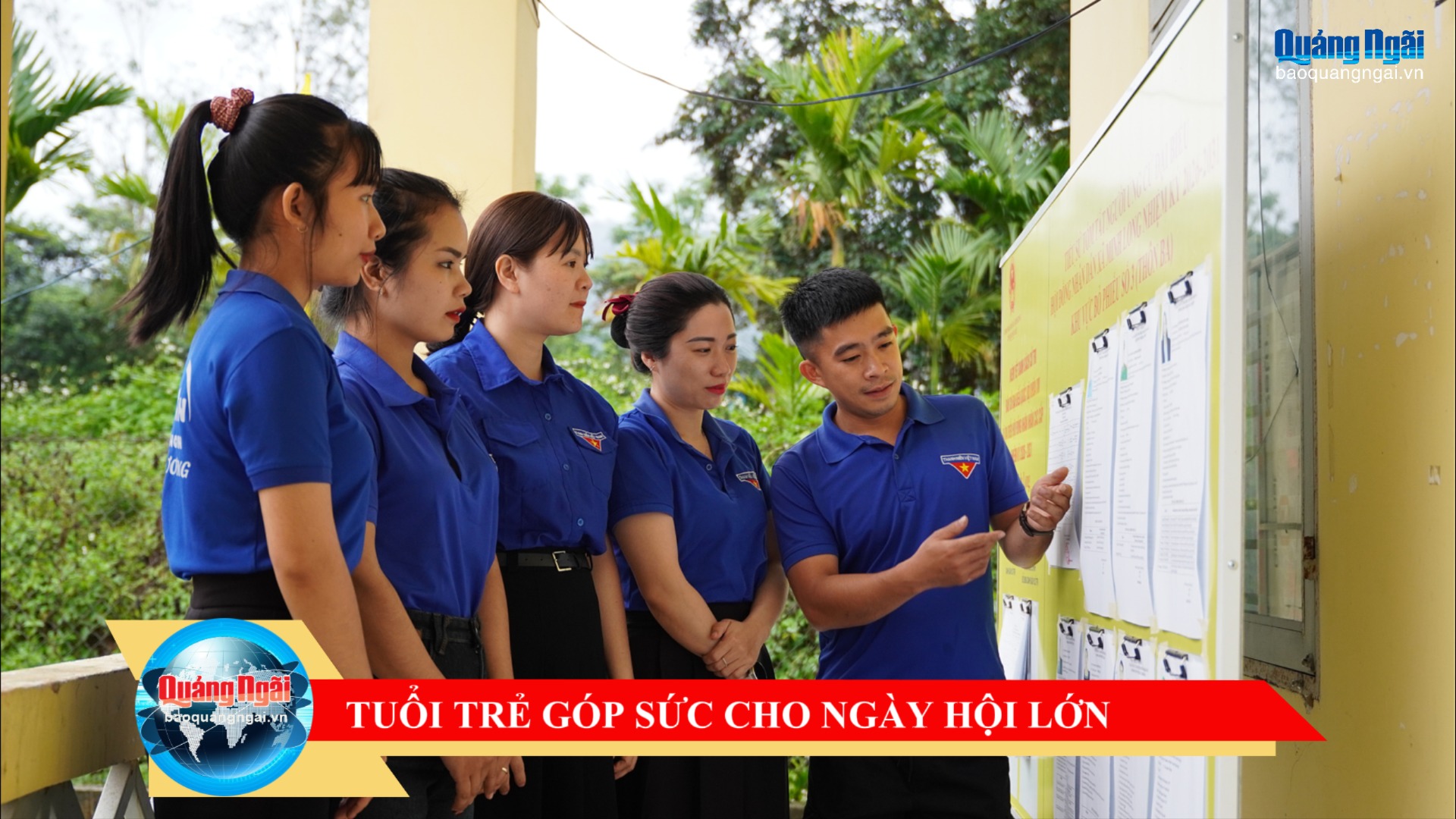 [Video]. Tuổi trẻ góp sức cho ngày hội lớn