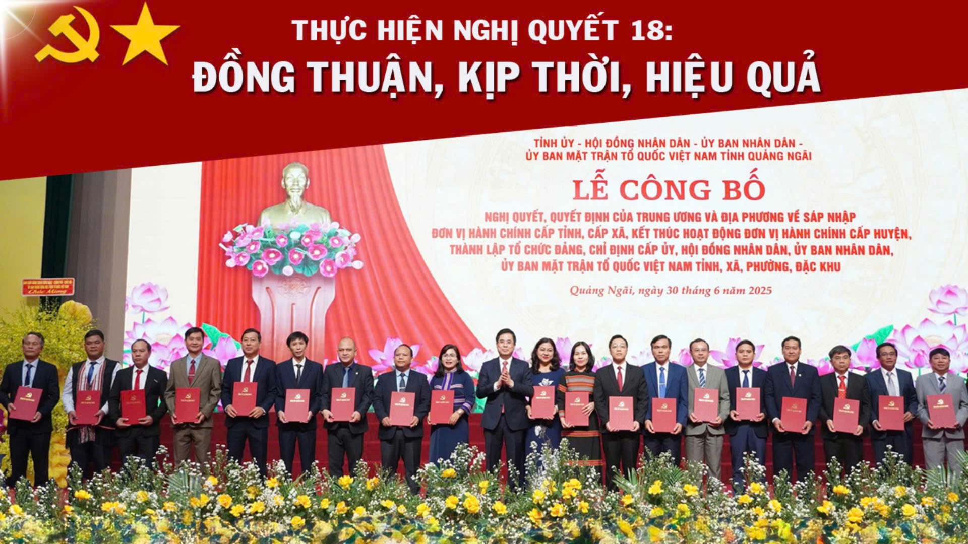 [Emagazine]. Thực hiện Nghị quyết 18: Đồng thuận, kịp thời, hiệu quả - Kỳ 1: Đồng thuận vượt qua khó khăn