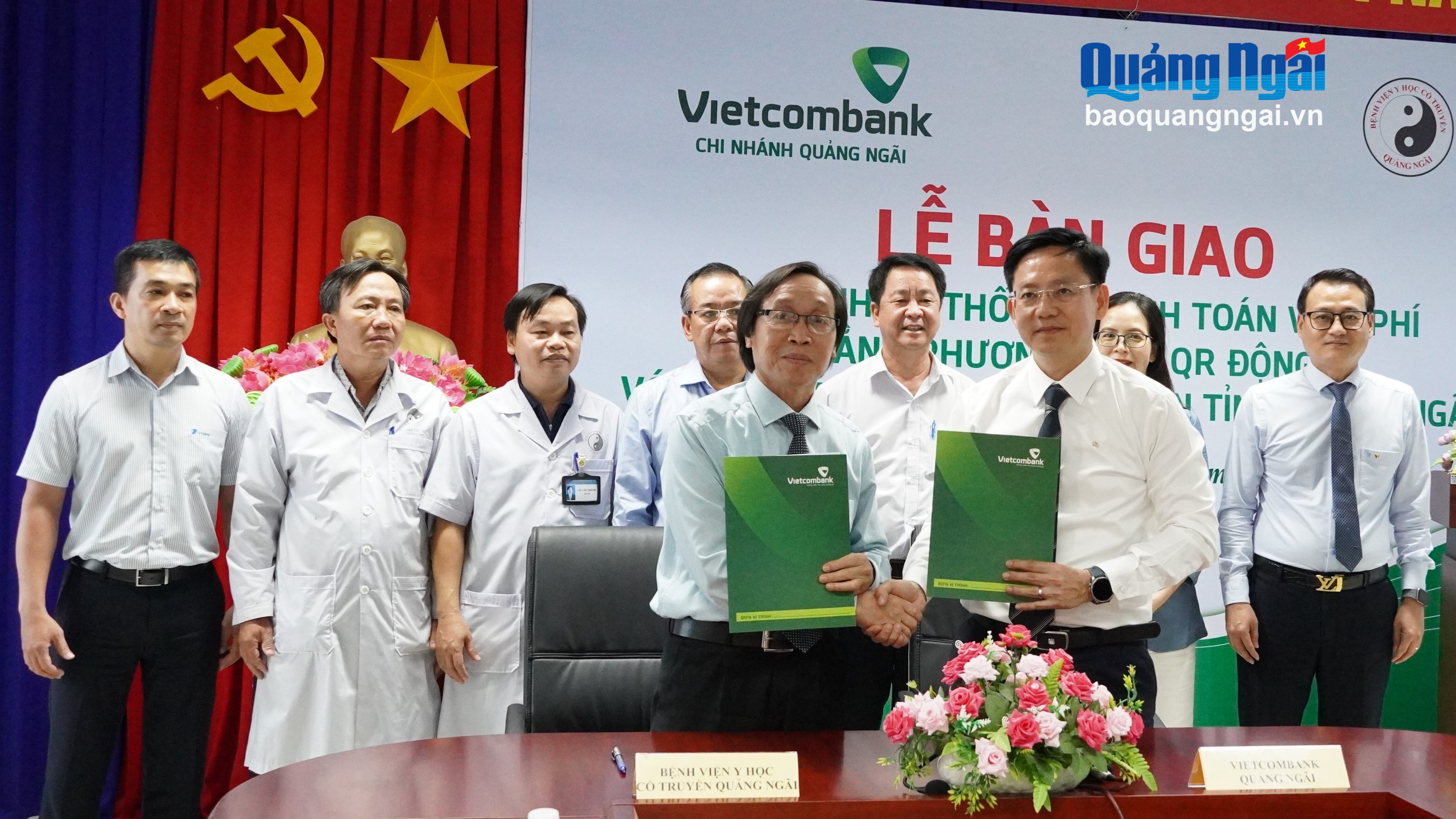 Bàn giao hệ thống thanh toán viện phí bằng phương thức QR động