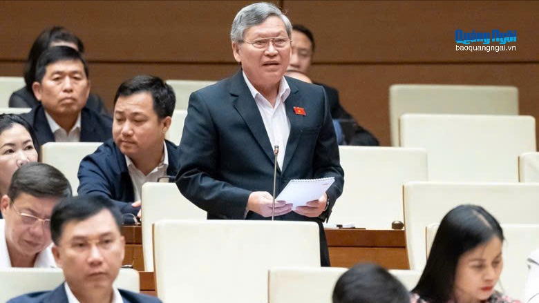 Đại biểu Quốc hội tỉnh thảo luận về Luật An ninh mạng (sửa đổi)