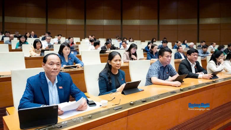 Đoàn đại biểu Quốc hội tỉnh góp ý đối với dự thảo Luật Dân số (sửa đổi)