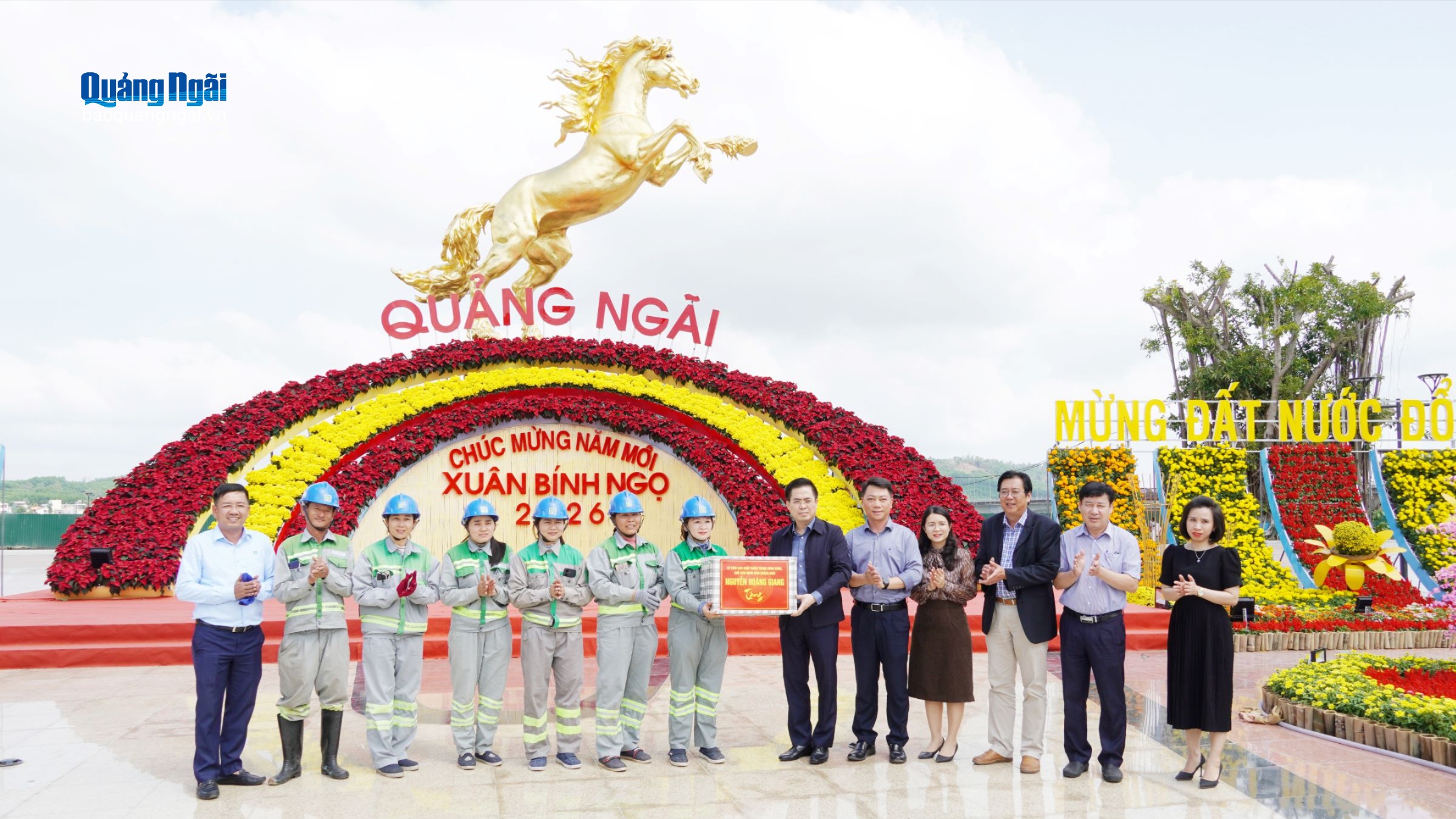 Đảm bảo không gian Công viên Ba Tơ xanh - sạch - đẹp phục vụ nhân dân đón Tết