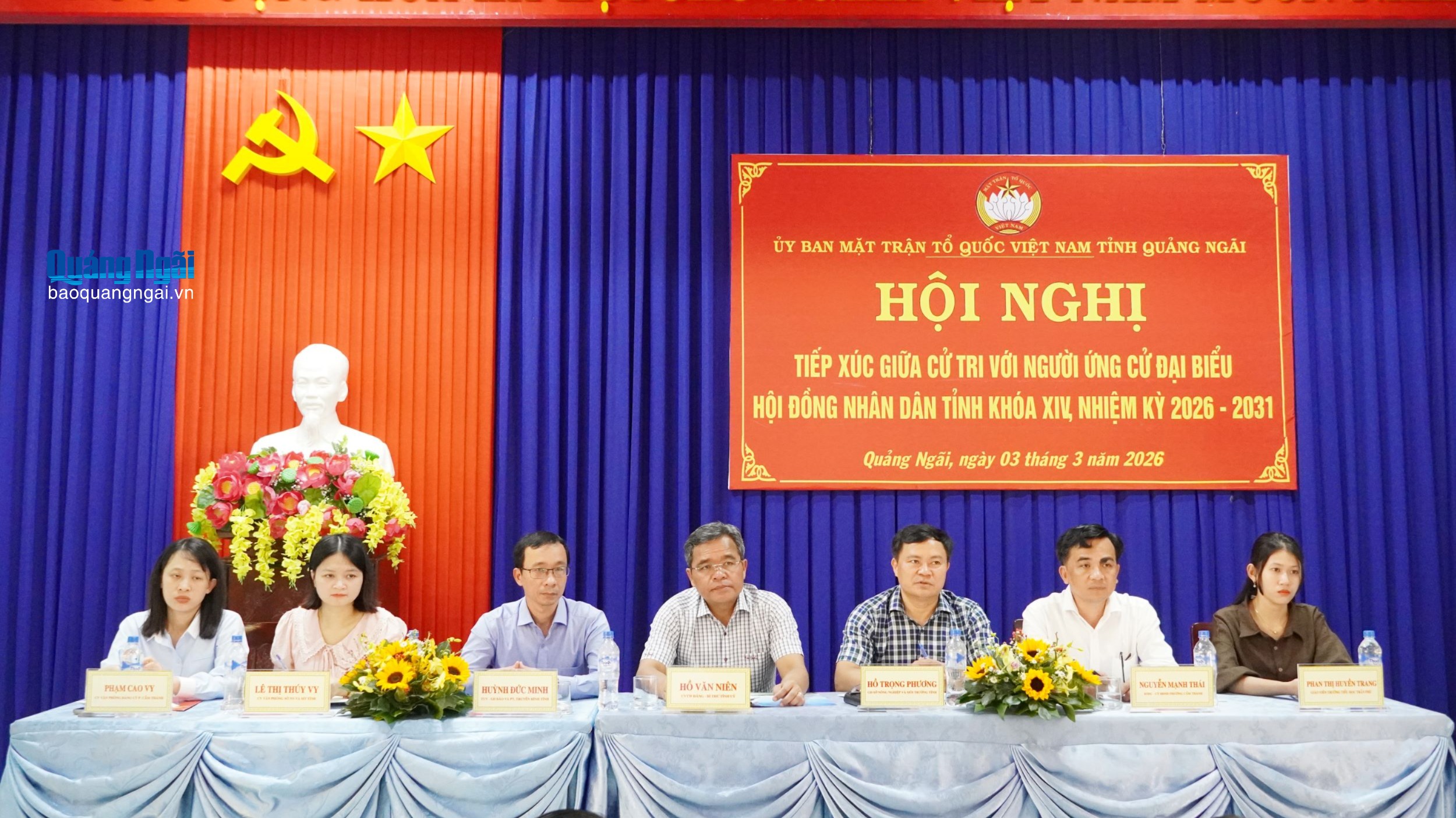 Cử tri mong các ứng cử viên khi trúng cử thực hiện đúng chương trình hành động