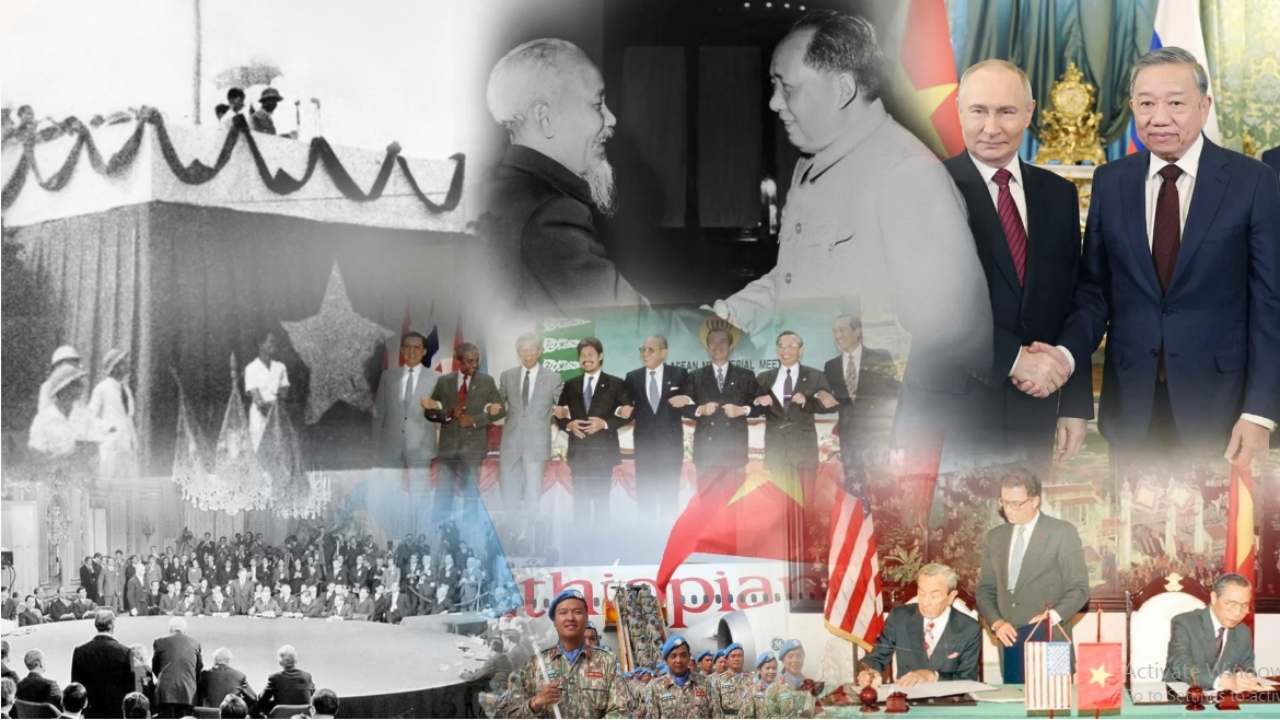 80 năm ngoại giao Việt Nam: Bản lĩnh, trí tuệ, phụng sự Tổ quốc, phục vụ nhân dân