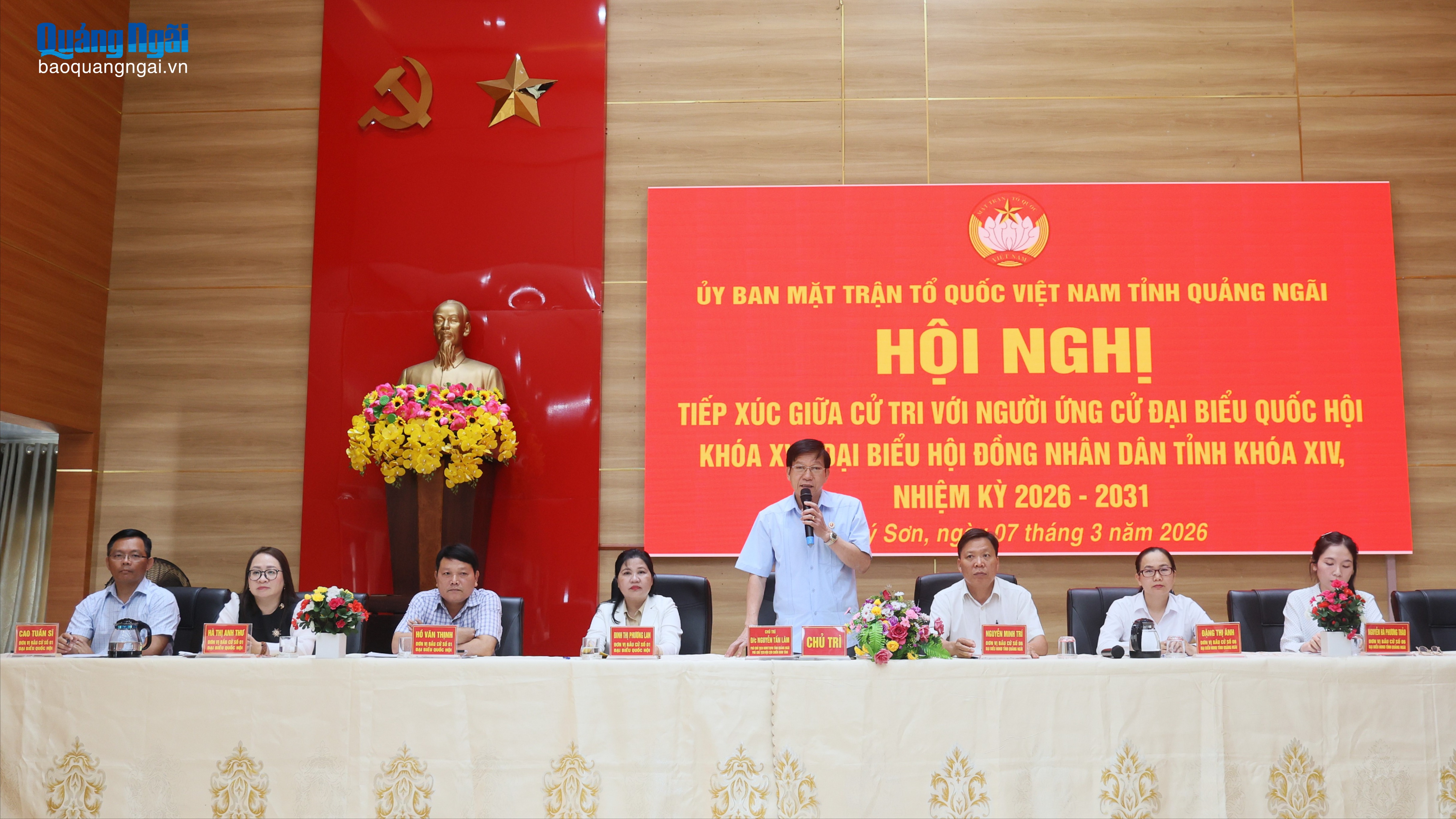 Gửi gắm niềm tin và kỳ vọng vào các ứng cử viên đại biểu dân cử