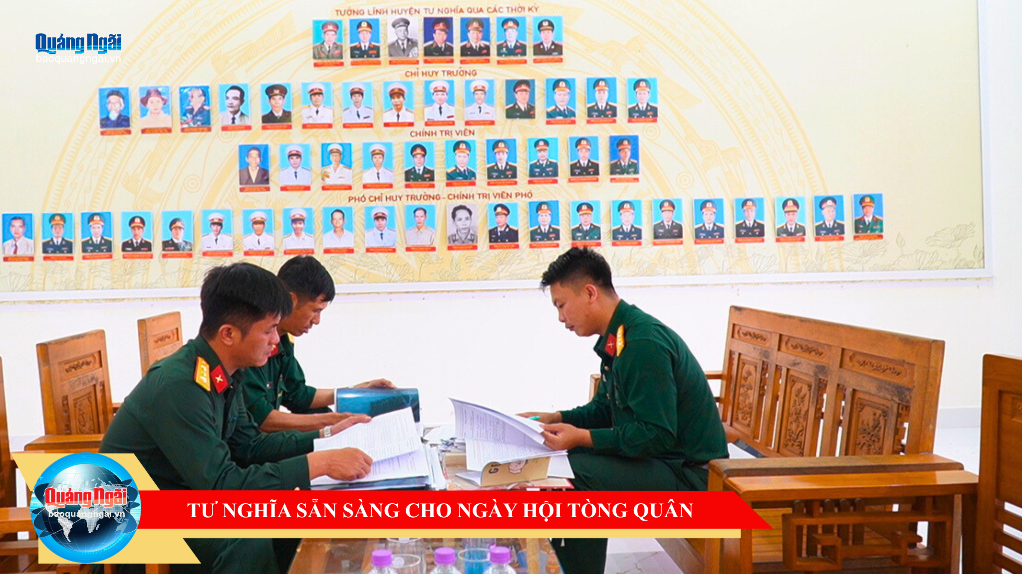 [Video]. Tư Nghĩa sẵn sàng cho ngày hội tòng quân