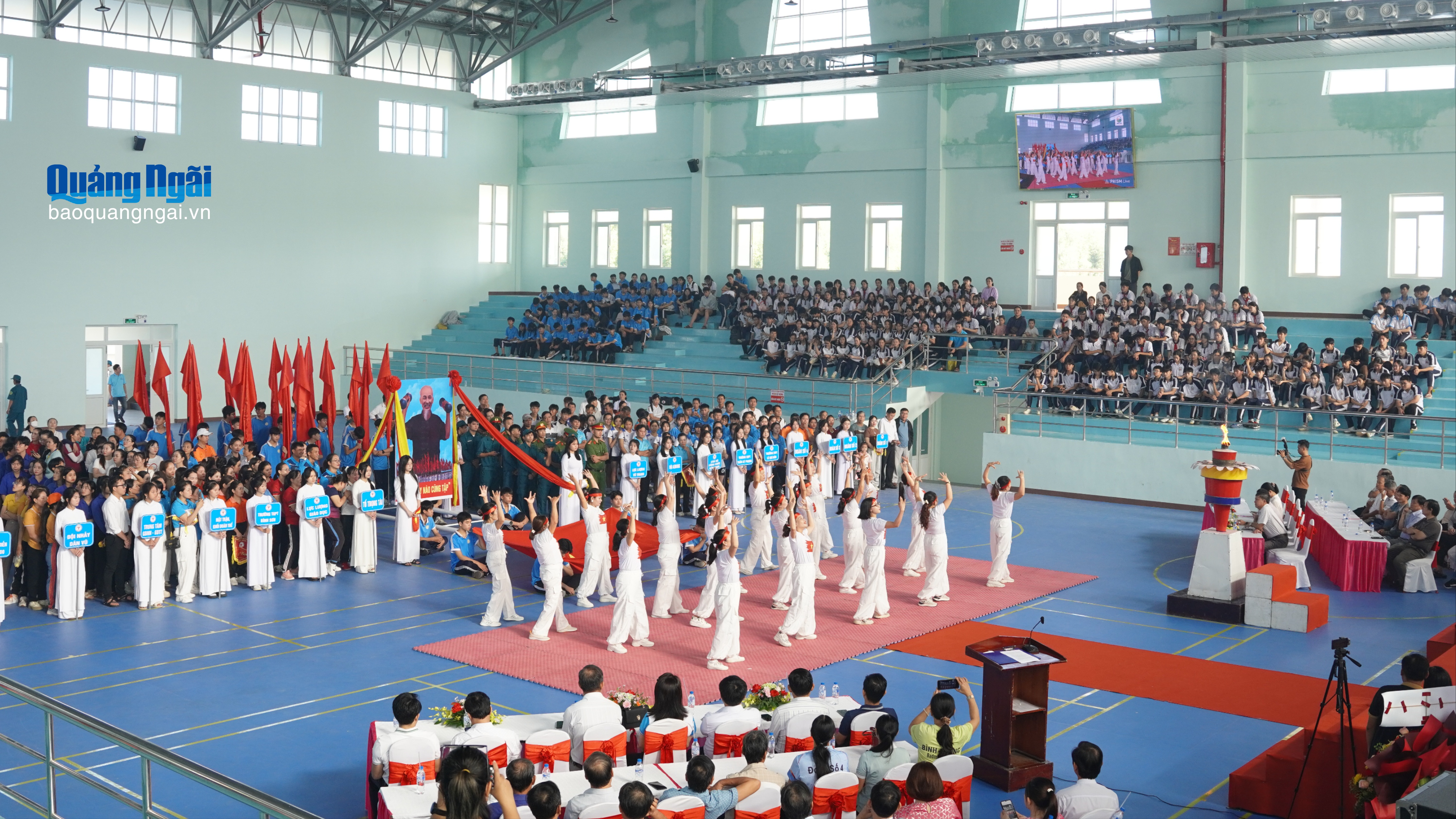 Khai mạc Đại hội Thể dục thể thao xã Bình Sơn lần thứ I- năm 2025