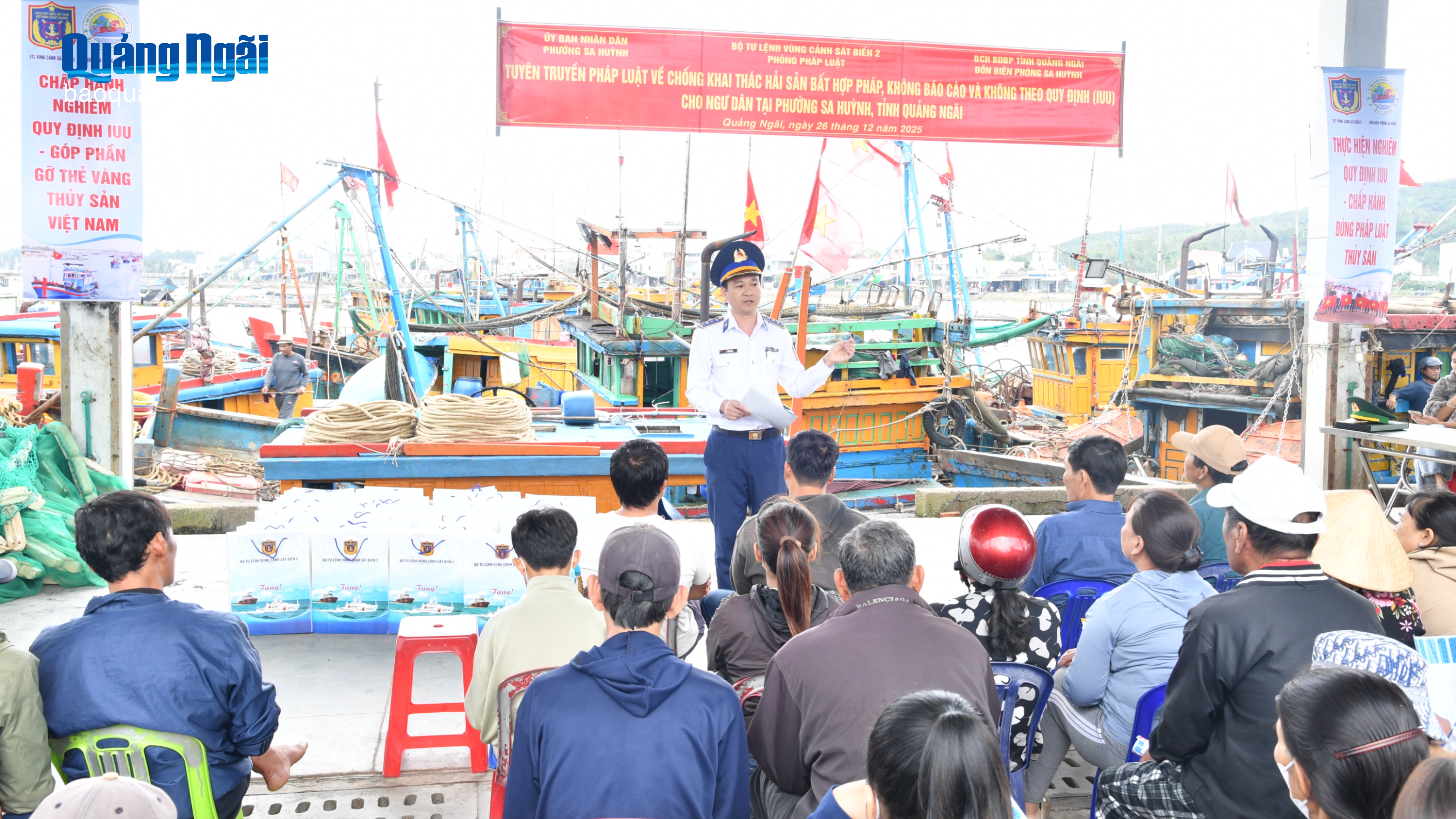 Tuyên truyền về IUU cho 500 ngư dân