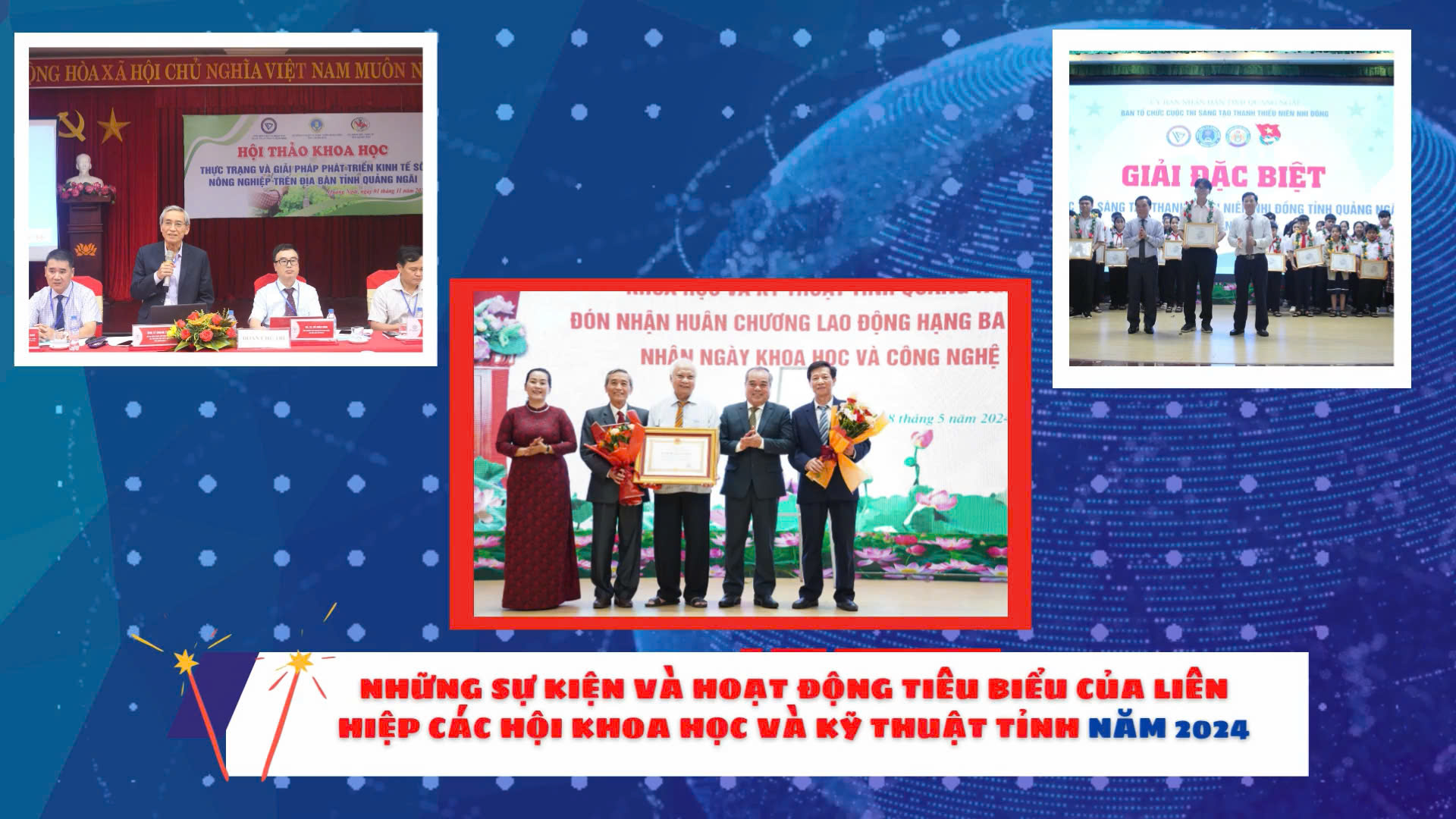 [Video]. Những sự kiện và hoạt động tiêu biểu của Liên hiệp các Hội Khoa học và Kỹ thuật tỉnh năm 2024