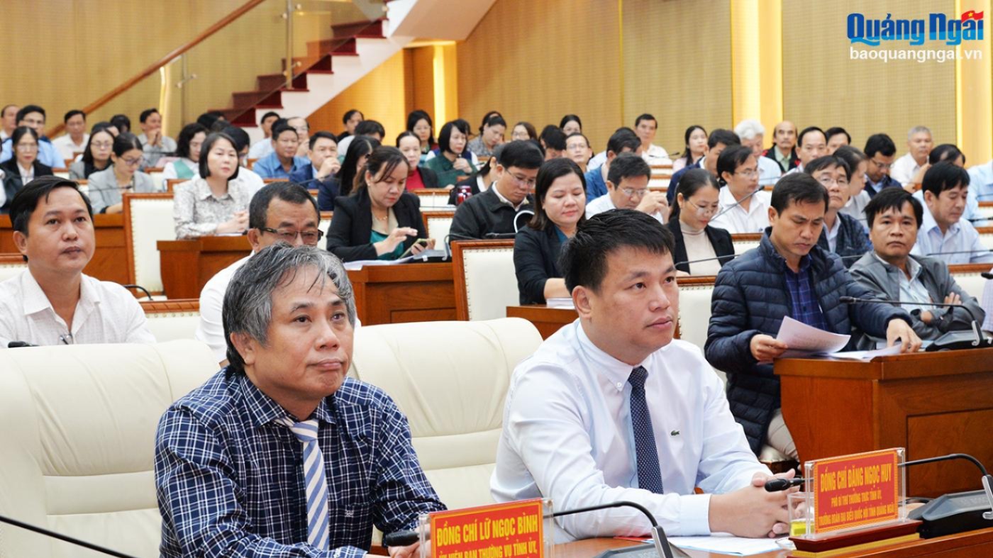 Khai giảng lớp thứ 3 bồi dưỡng, cập nhật kiến thức cho cán bộ quy hoạch chức danh thuộc diện Ban Thường vụ Tỉnh ủy quản lý