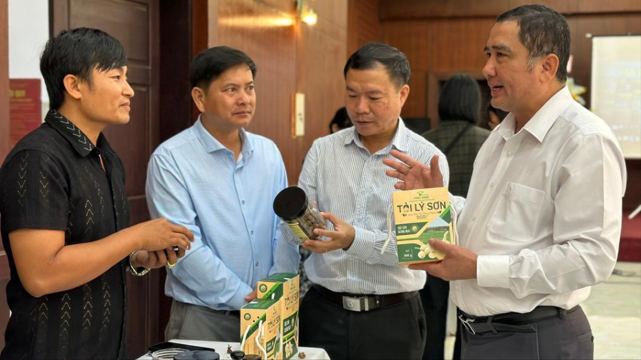 Để đưa nông sản Quảng Ngãi vào siêu thị