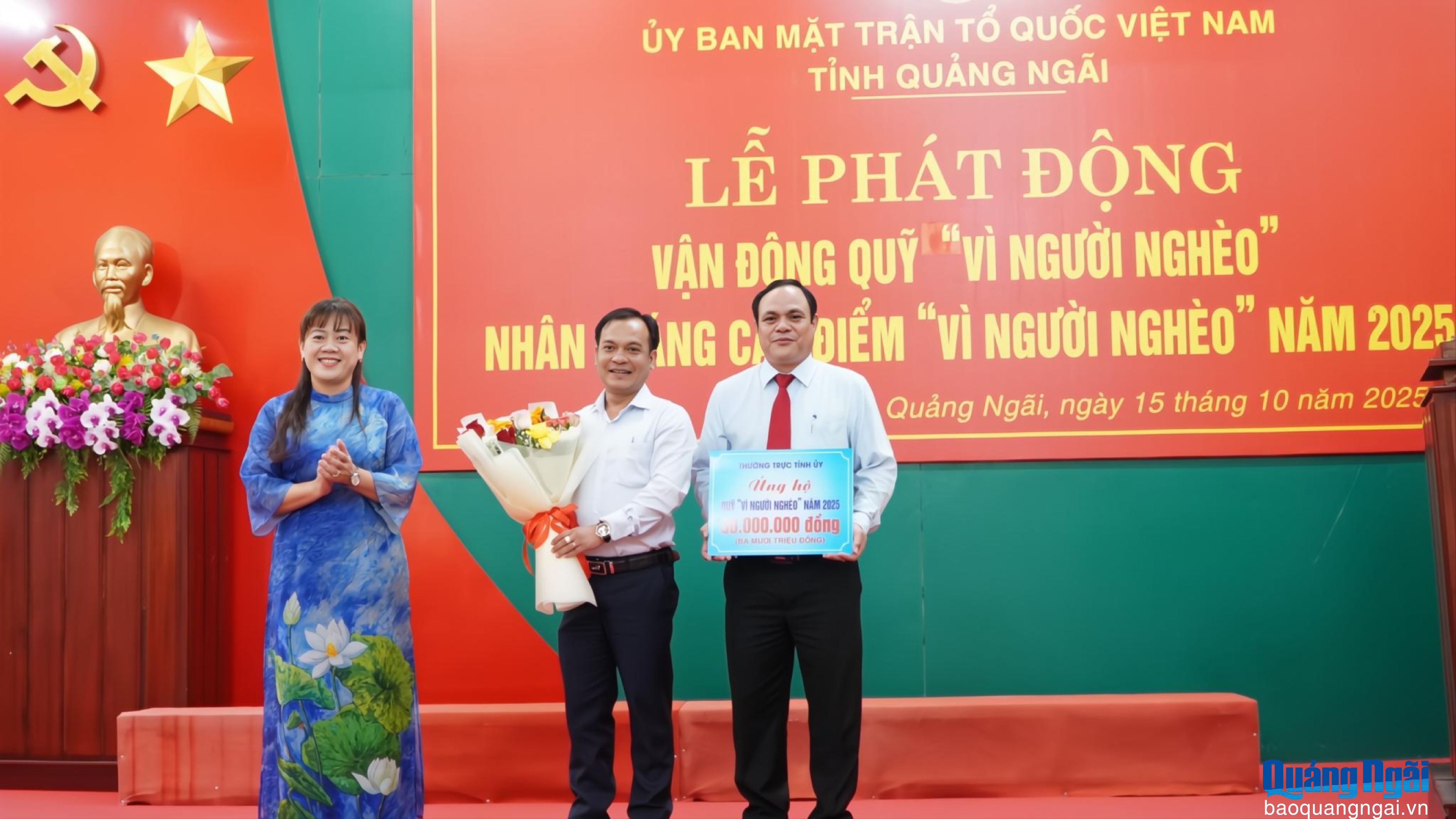 Phát động vận động Quỹ “Vì người nghèo” nhân Tháng cao điểm “Vì người nghèo” năm 2025