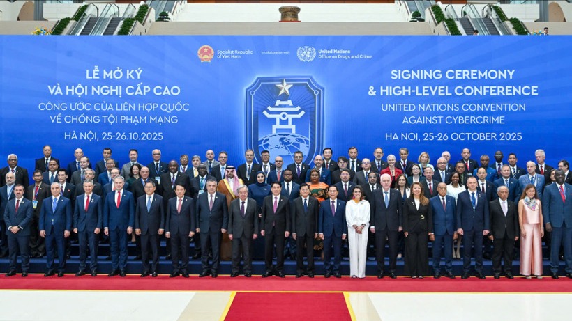 Chủ tịch nước Lương Cường chủ trì Lễ mở ký Công ước của Liên hợp quốc về chống tội phạm mạng