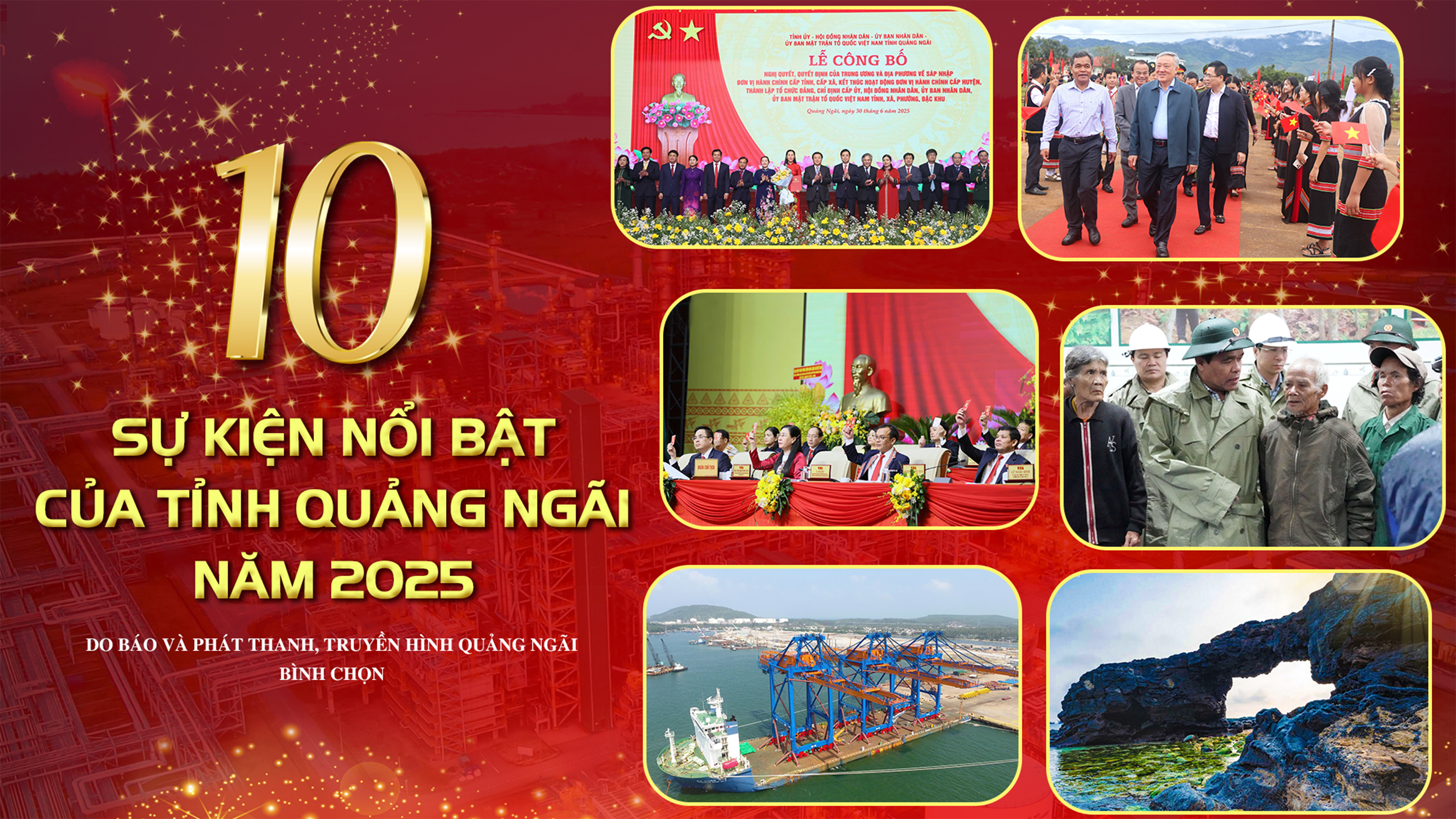 [Emagazine]. 10 sự kiện nổi bật của tỉnh Quảng Ngãi năm 2025