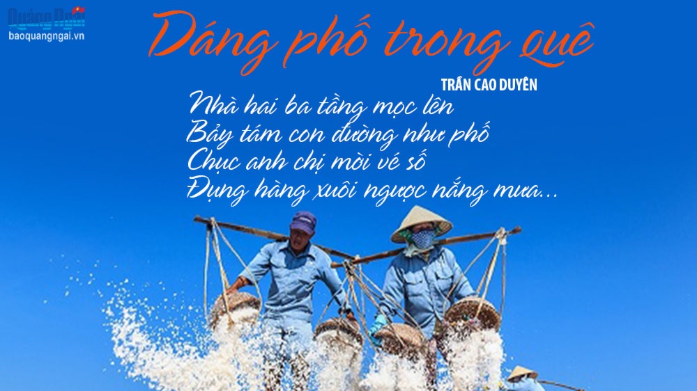 Dáng phố trong quê