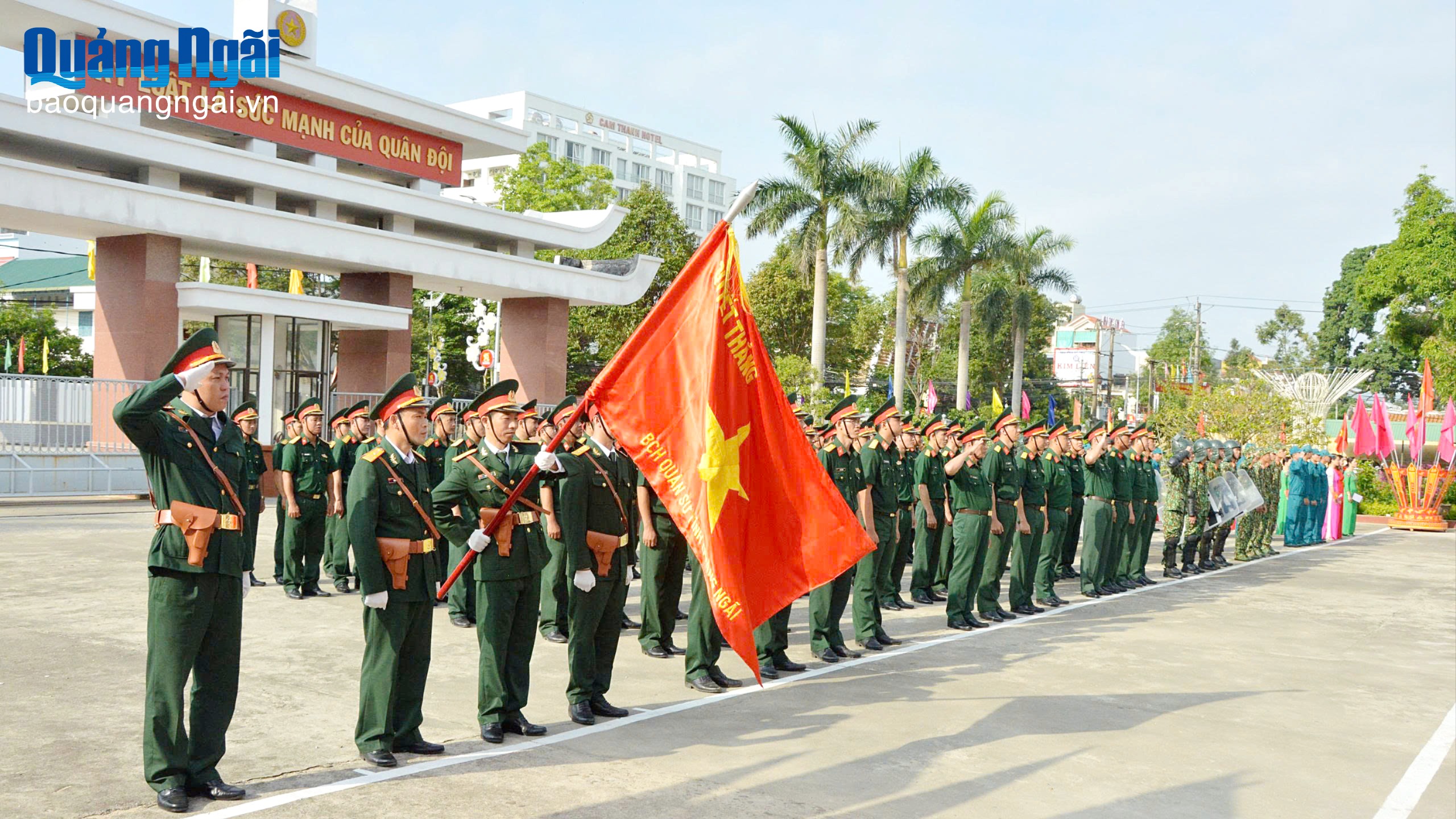 Xây dựng lực lượng vũ trang tỉnh vững mạnh toàn diện