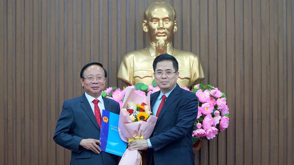 Đồng chí Lương Kim Sơn giữ chức Trưởng Ban Quản lý KKT Dung Quất và các KCN Quảng Ngãi