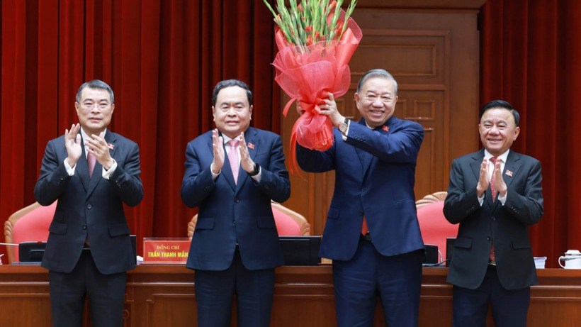 Điện, thư chúc mừng Tổng Bí thư Ban Chấp hành Trung ương Đảng Cộng sản Việt Nam khóa XIV Tô Lâm