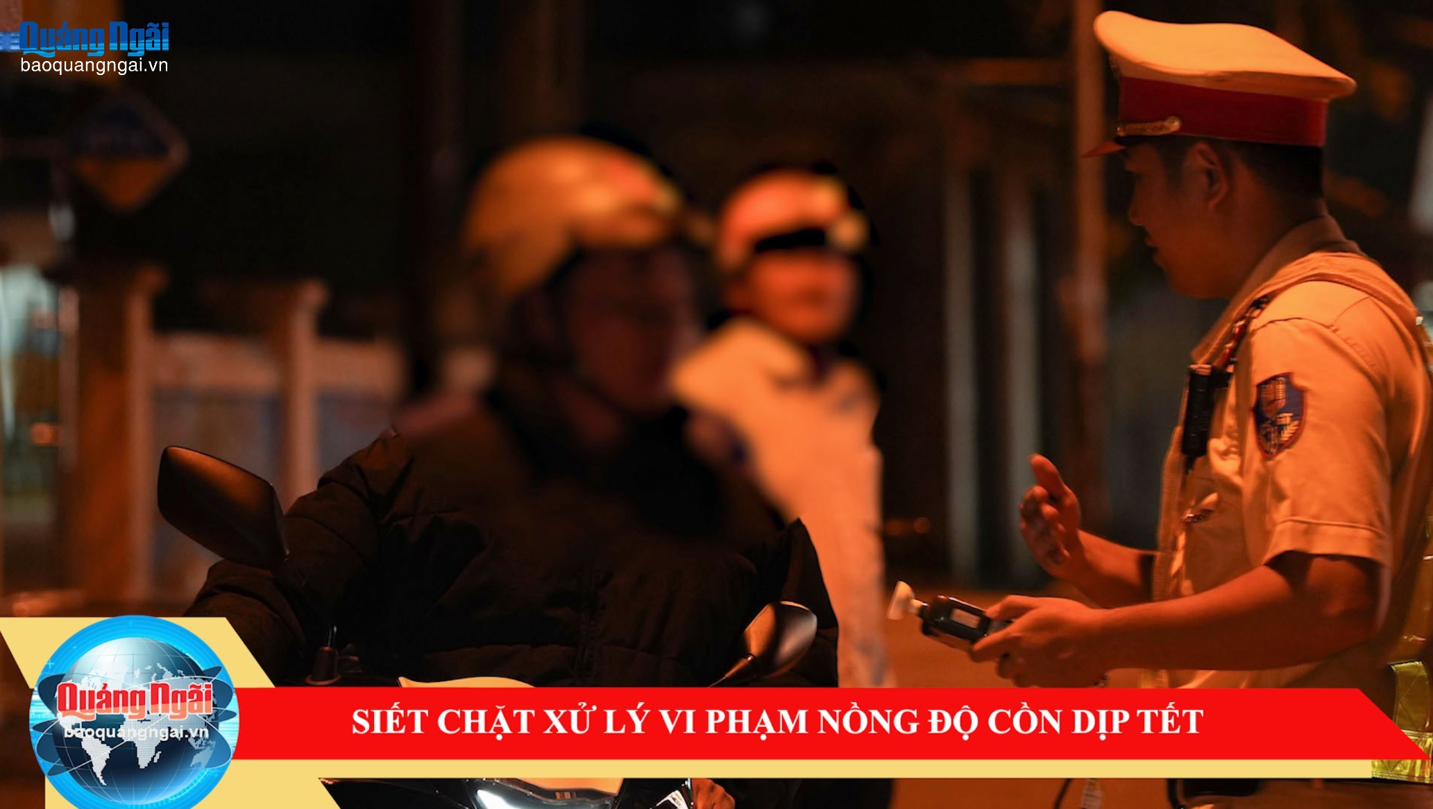[Video]. Siết chặt xử lý vi phạm nồng độ cồn dịp Tết