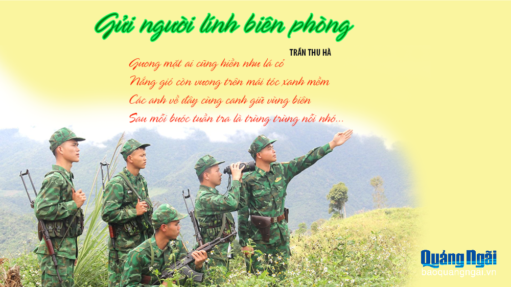 Gửi người lính biên phòng