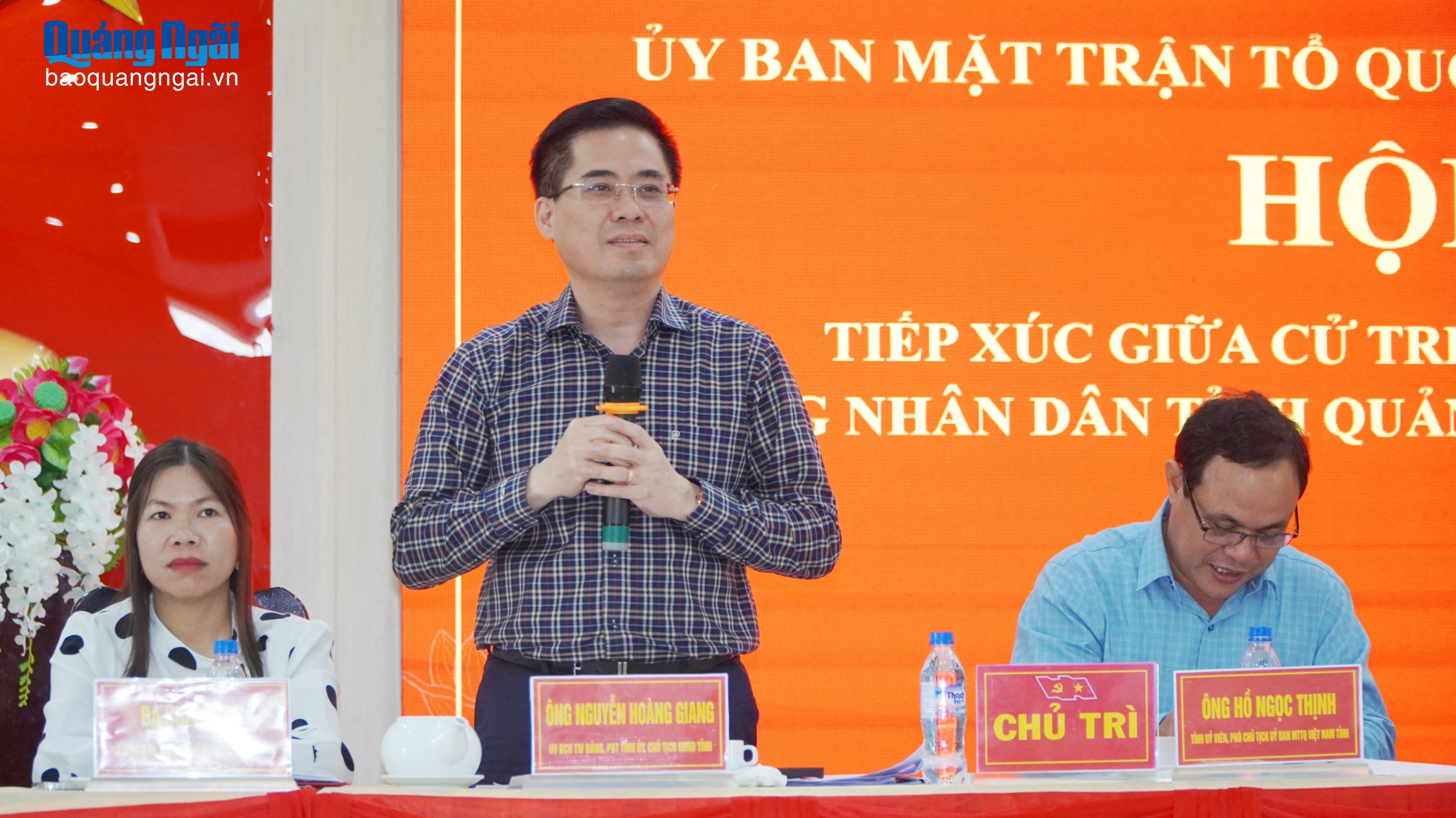 Cam kết cùng người dân Mộ Đức xây dựng quê hương ngày càng phát triển