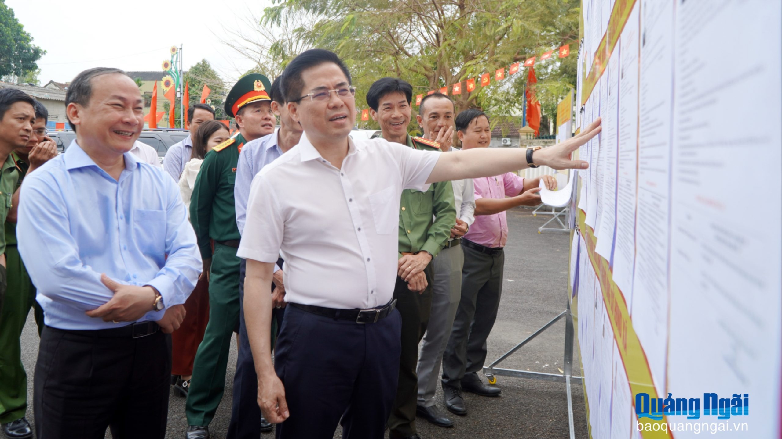 Quảng Ngãi tăng cường bảo đảm trật tự, an toàn giao thông phục vụ bầu cử