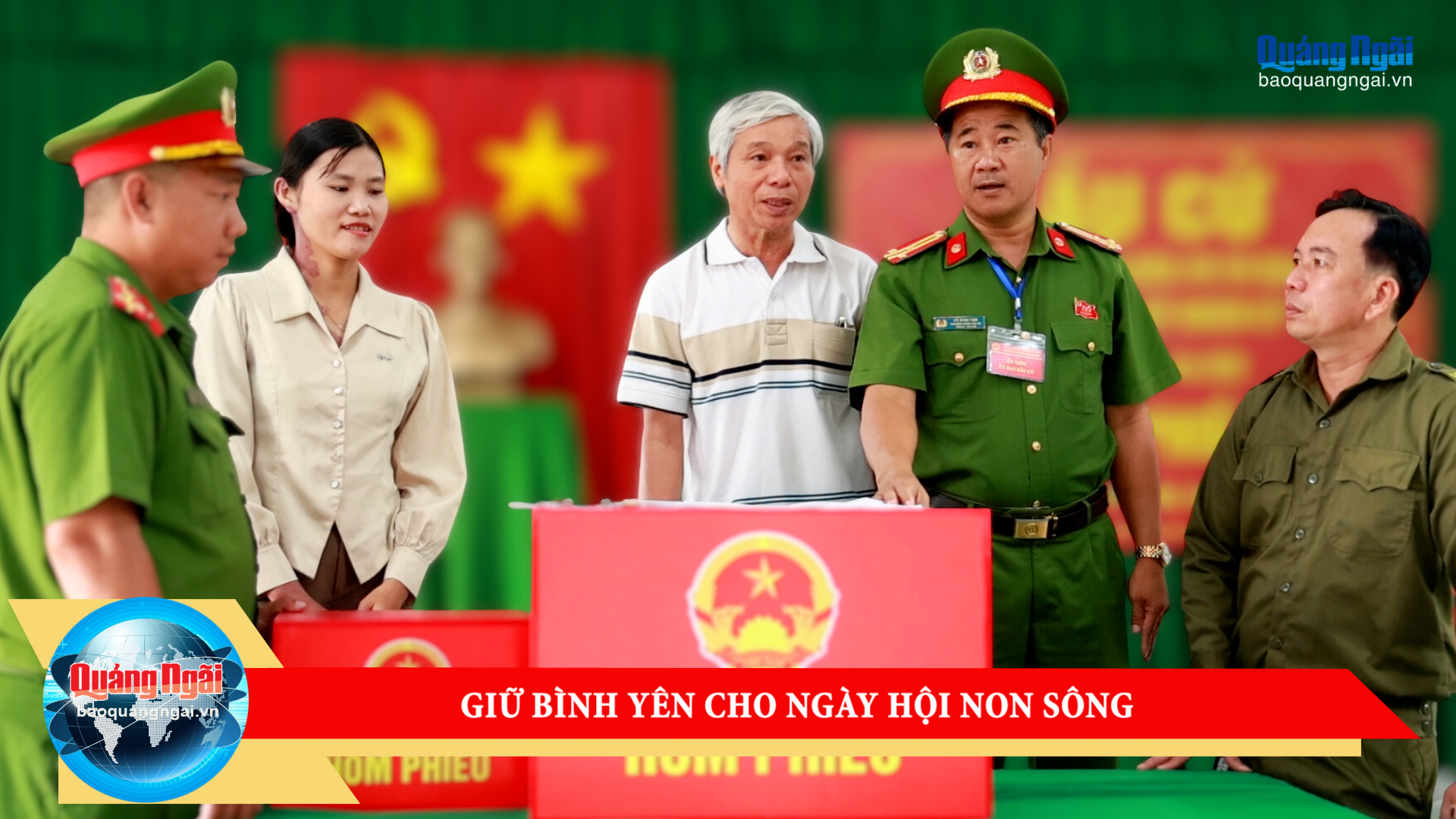 [Video]. Giữ bình yên cho ngày hội non sông