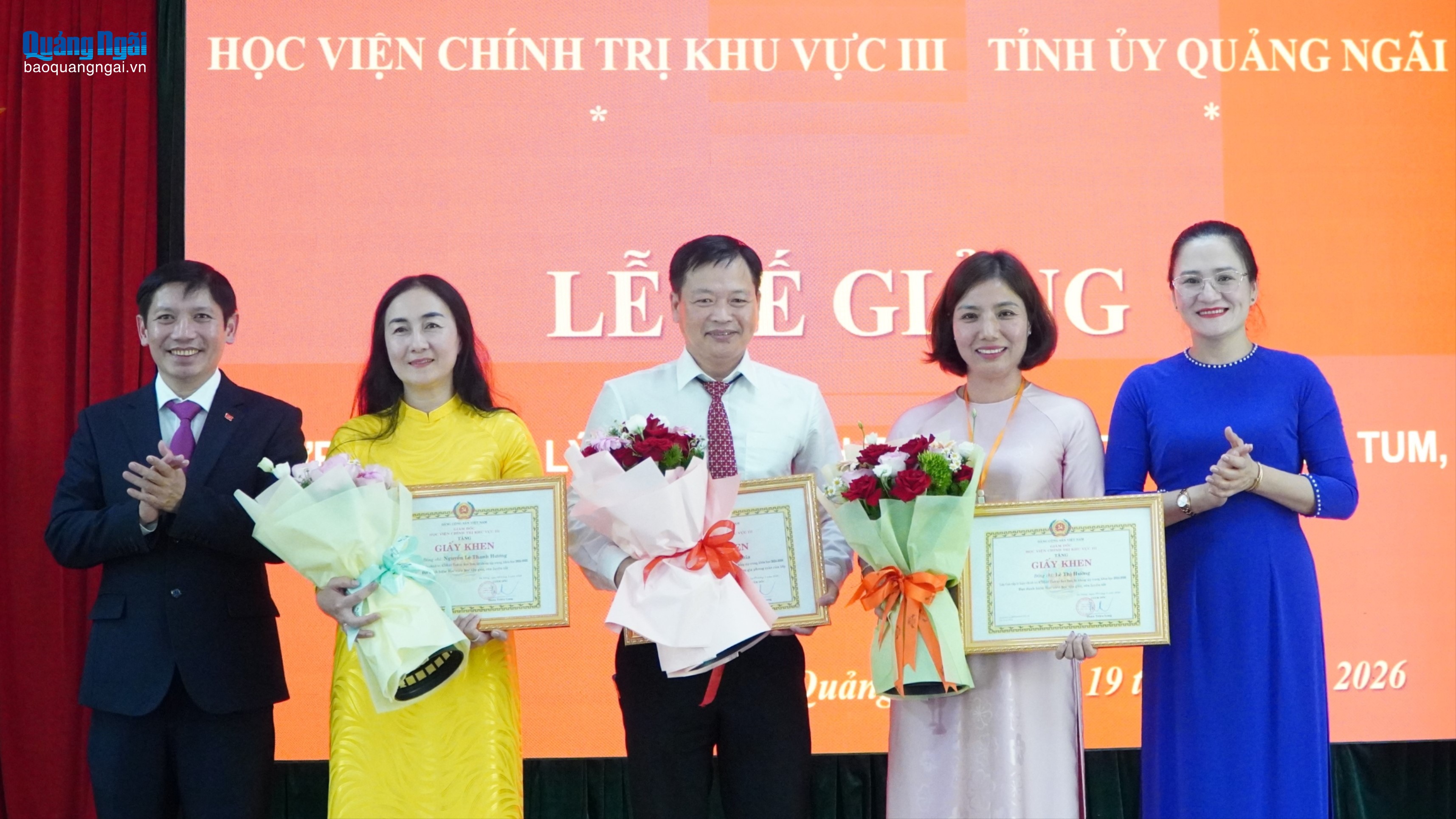 Bế giảng lớp Cao cấp lý luận chính trị K75B.21