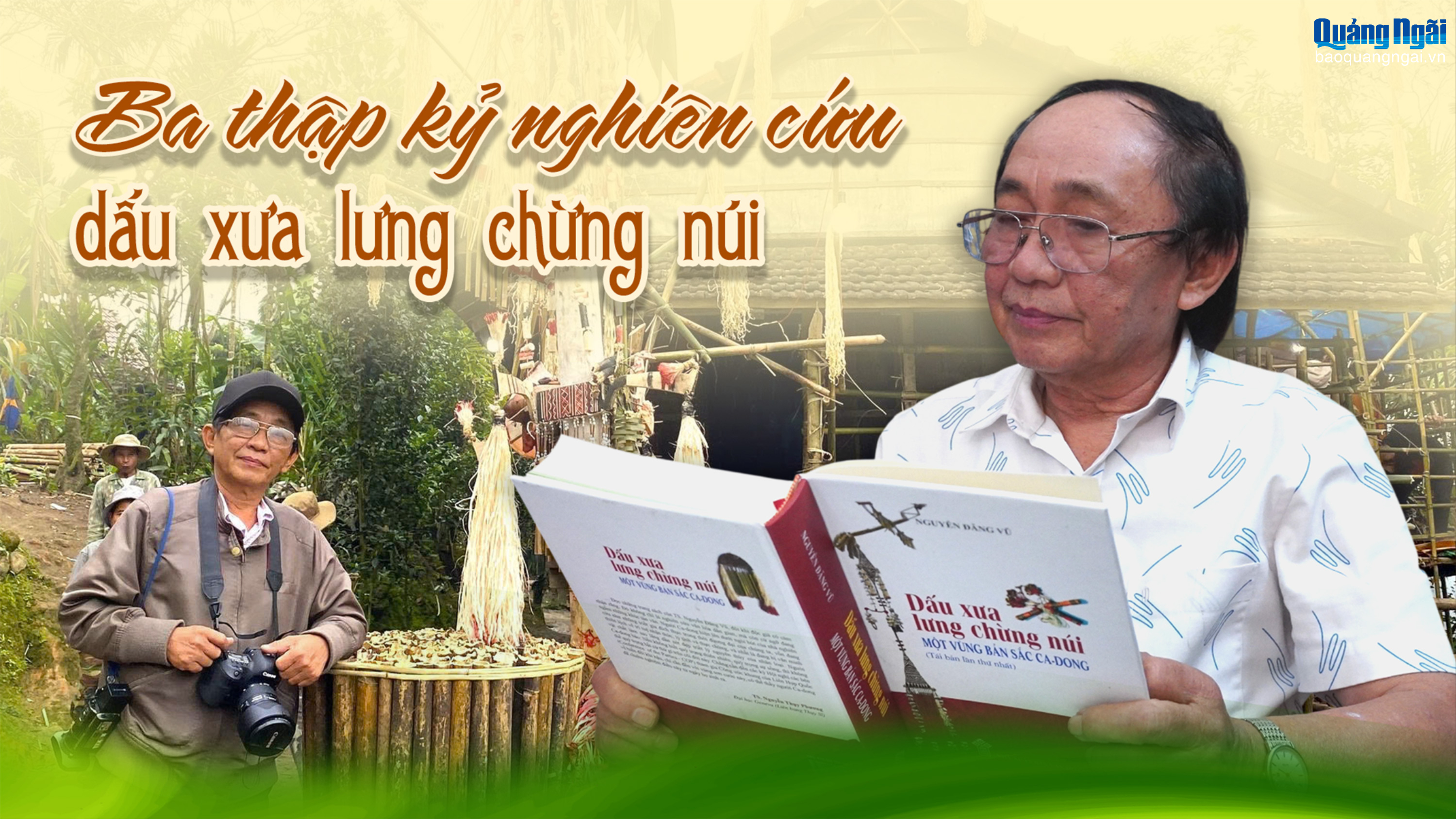 Ba thập kỷ nghiên cứu dấu xưa lưng chừng núi