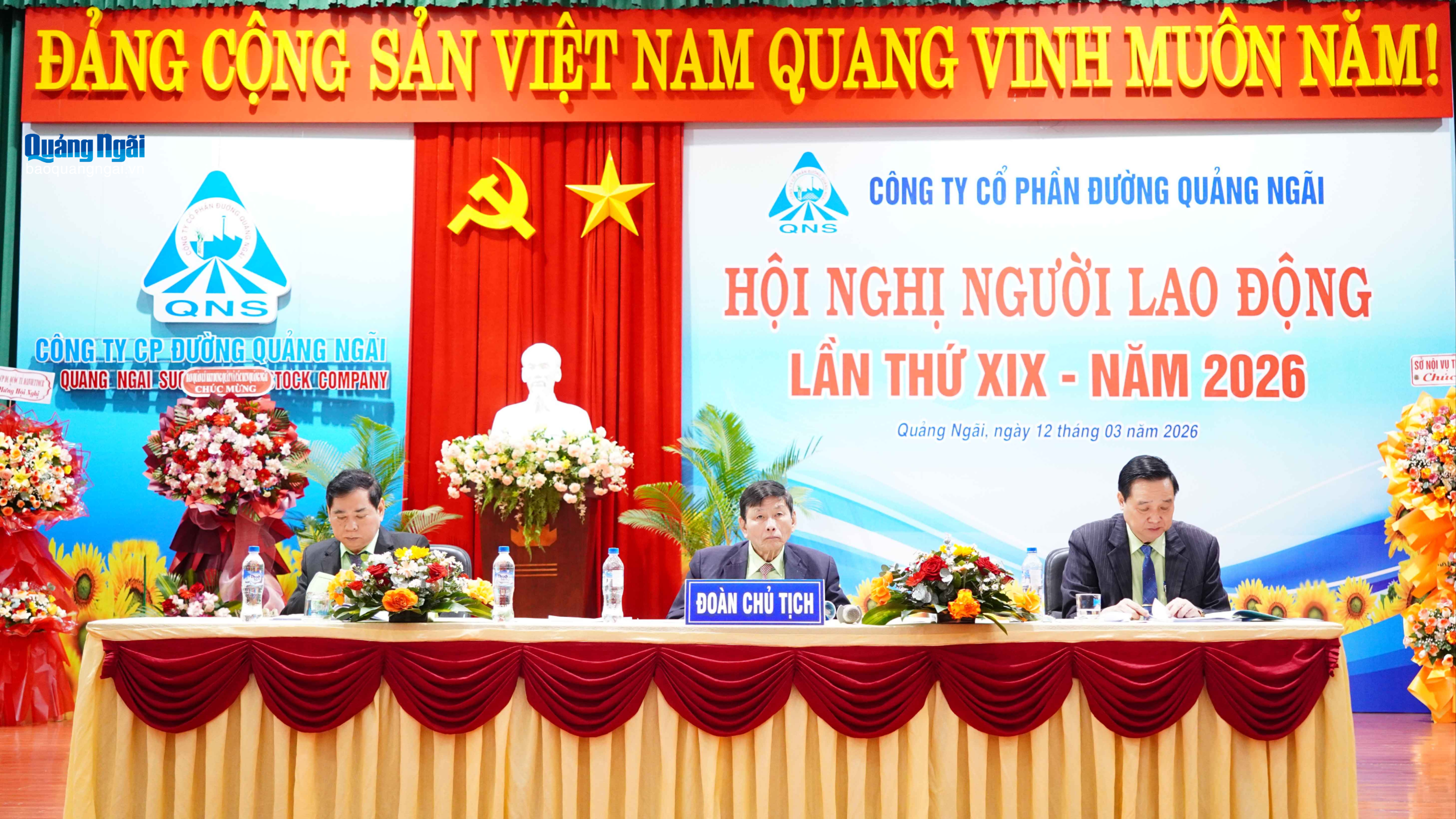 Hội nghị người lao động Công ty CP Đường Quảng Ngãi