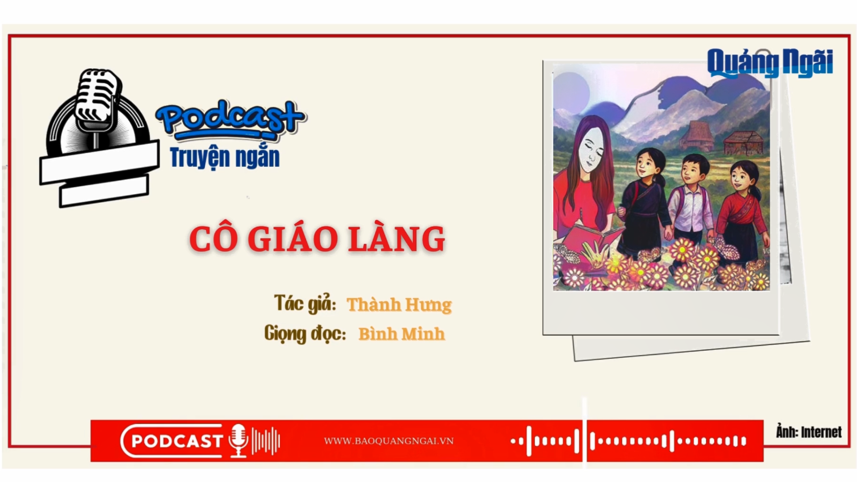 [Podcast]. Cô giáo làng
