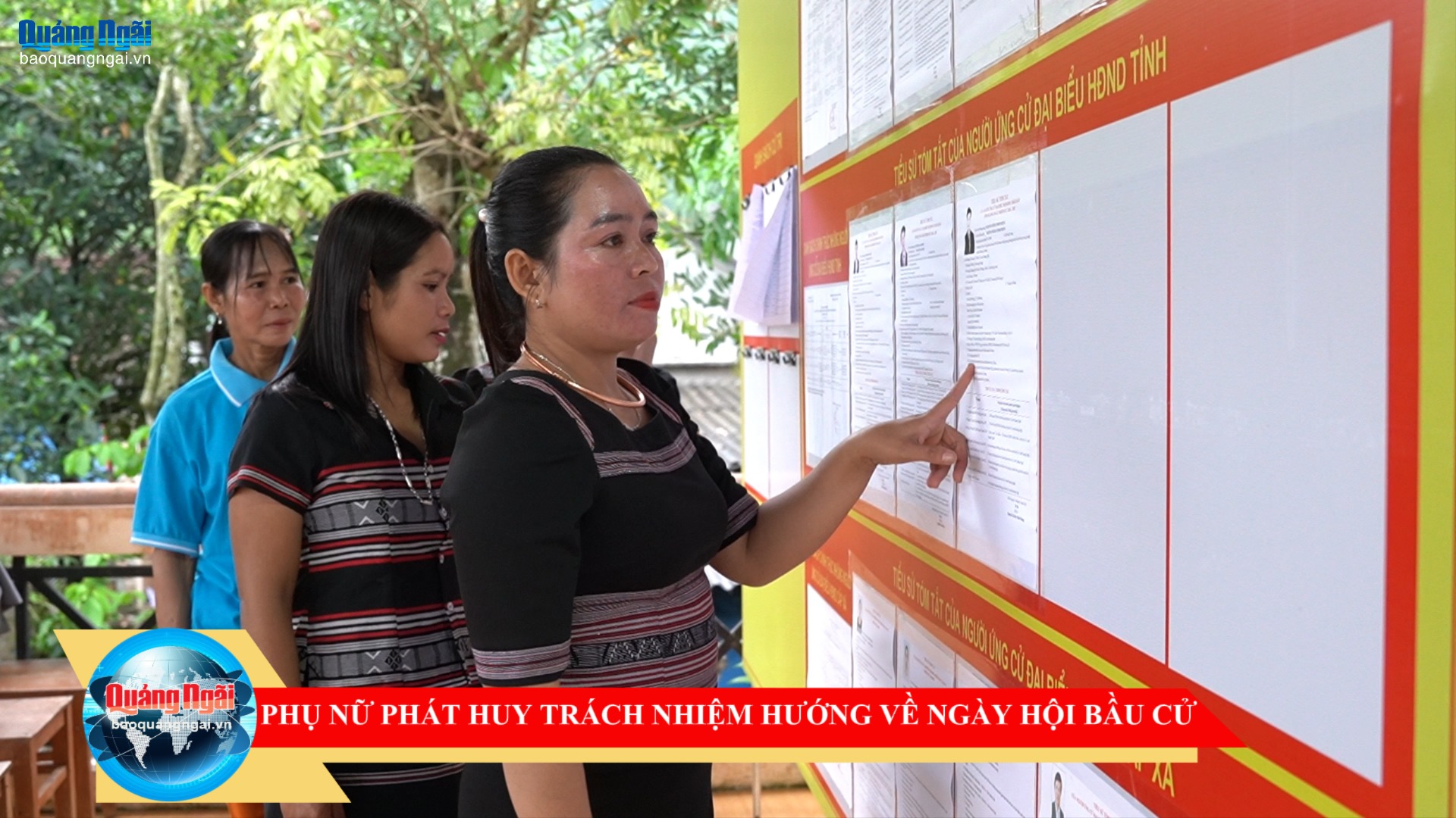 [Video]. Phụ nữ phát huy trách nhiệm hướng về ngày hội bầu cử