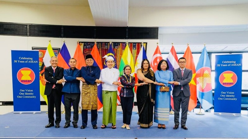 Lễ kỷ niệm 58 năm Ngày thành lập ASEAN tại Cộng hòa Áo