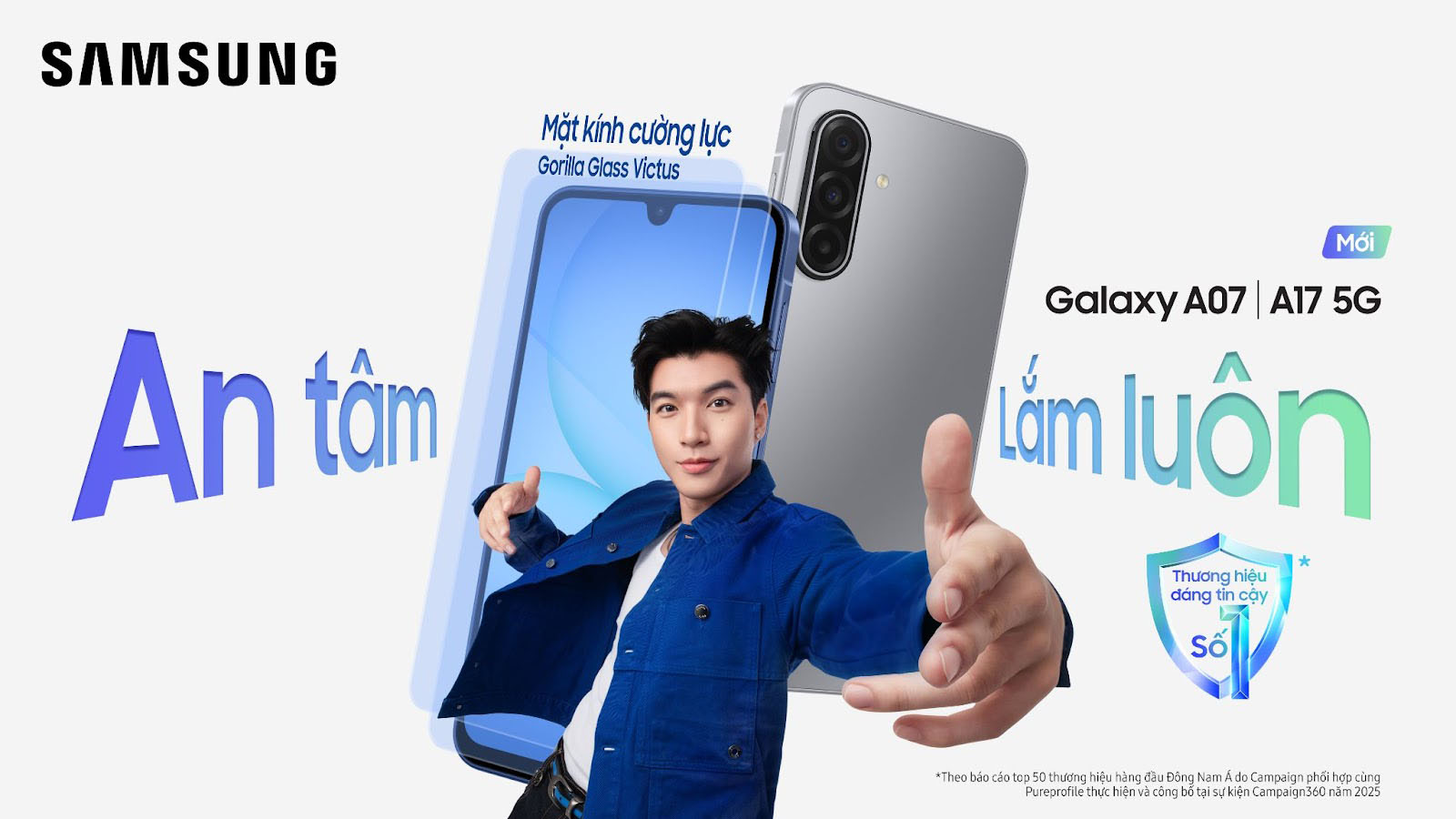 Trải nghiệm các tính năng AI thiết yếu và bảo mật với Samsung Galaxy A17 và Galaxy A07
