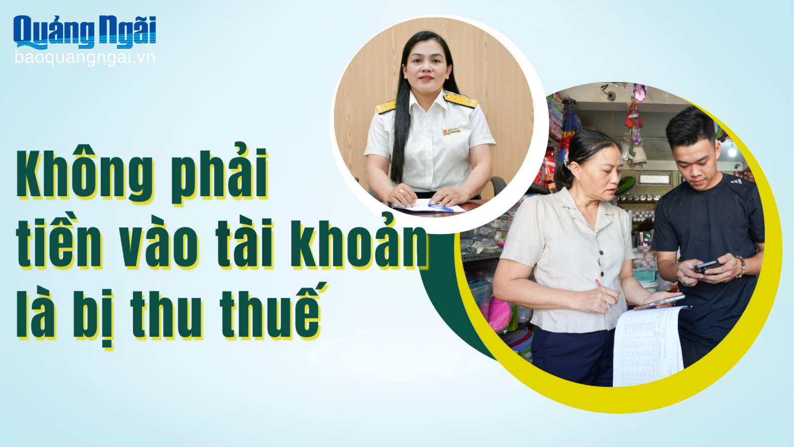 Không phải tiền vào tài khoản là bị thu thuế